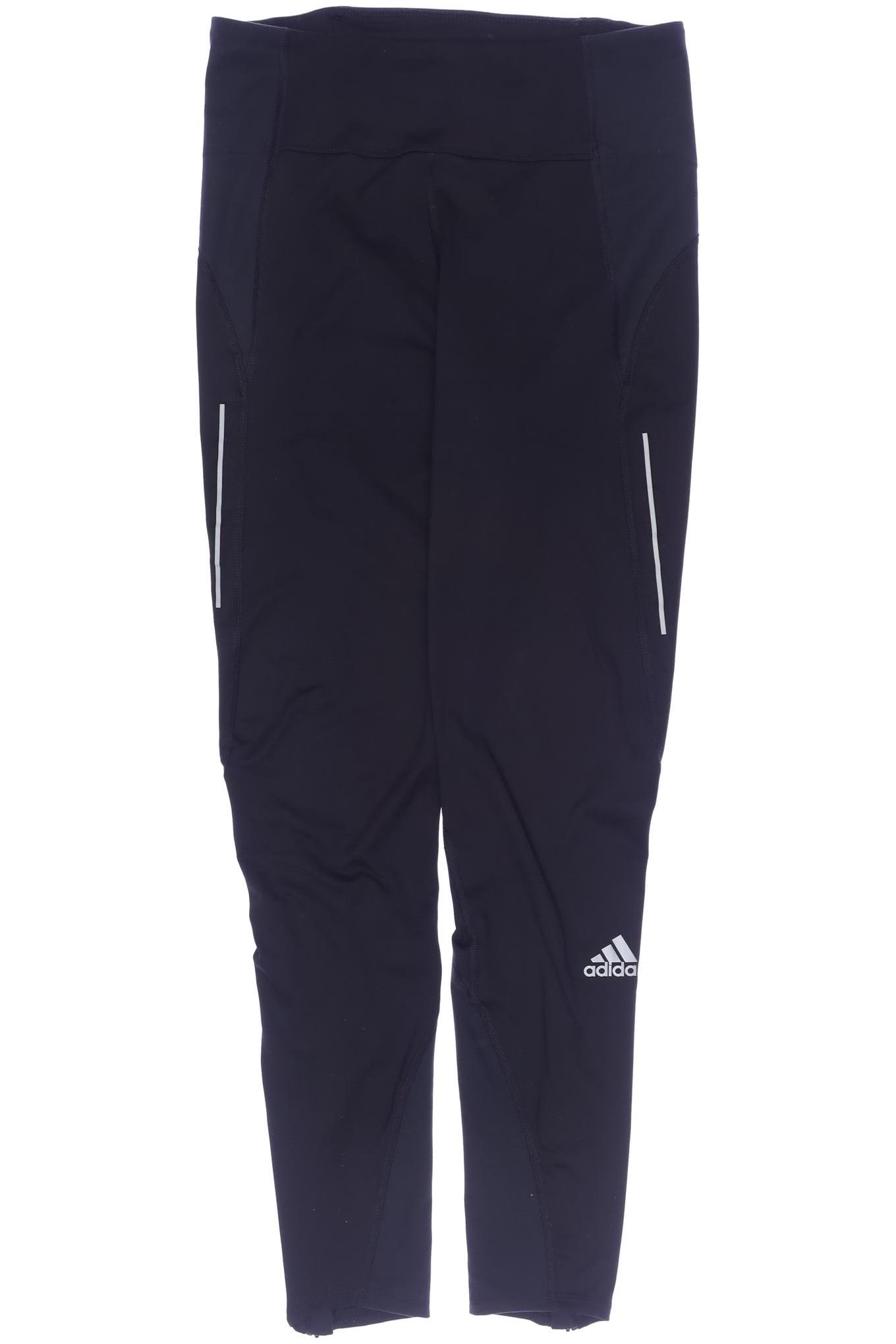 

adidas Damen Stoffhose, schwarz, Gr. 0