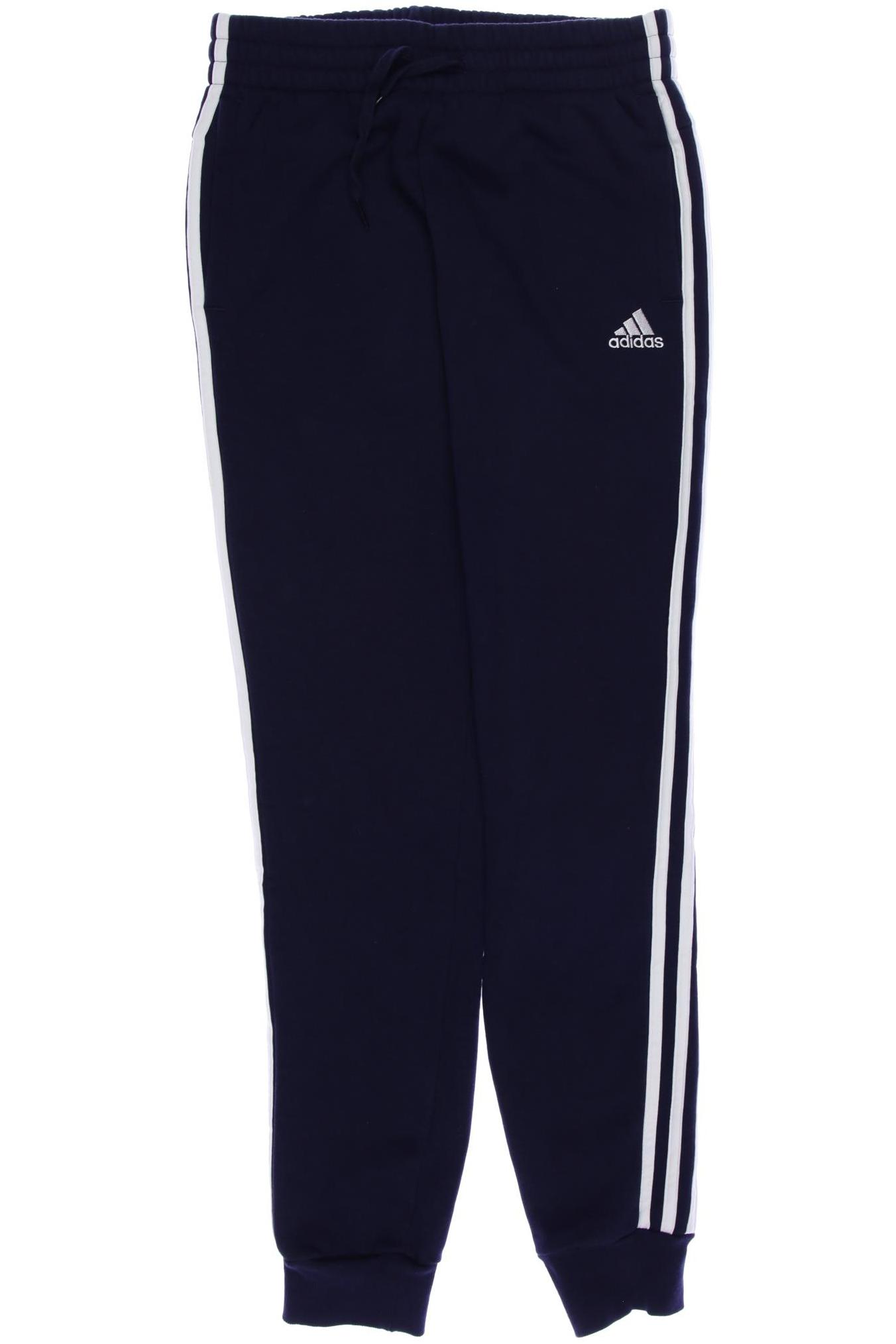 

adidas Damen Stoffhose, marineblau, Gr. 0