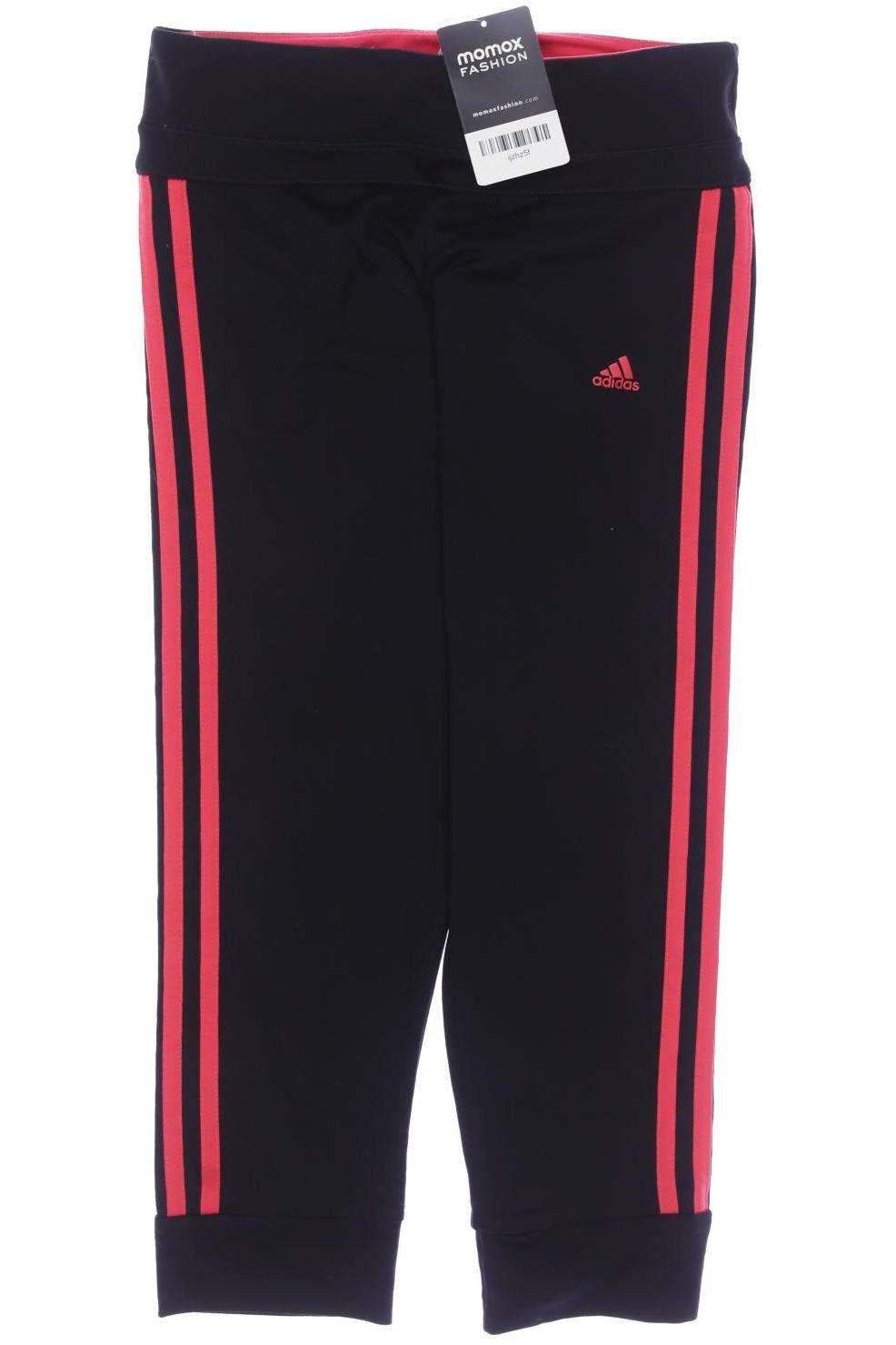 

adidas Damen Stoffhose, schwarz, Gr. 0