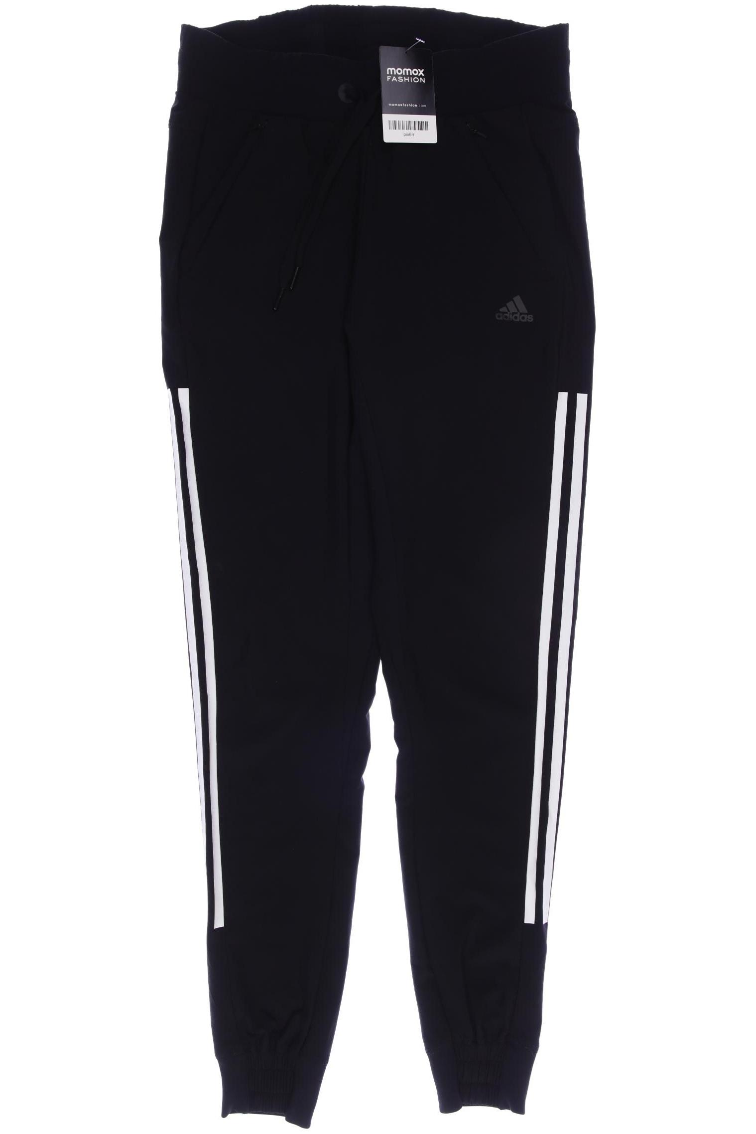 

adidas Damen Stoffhose, schwarz, Gr. 0