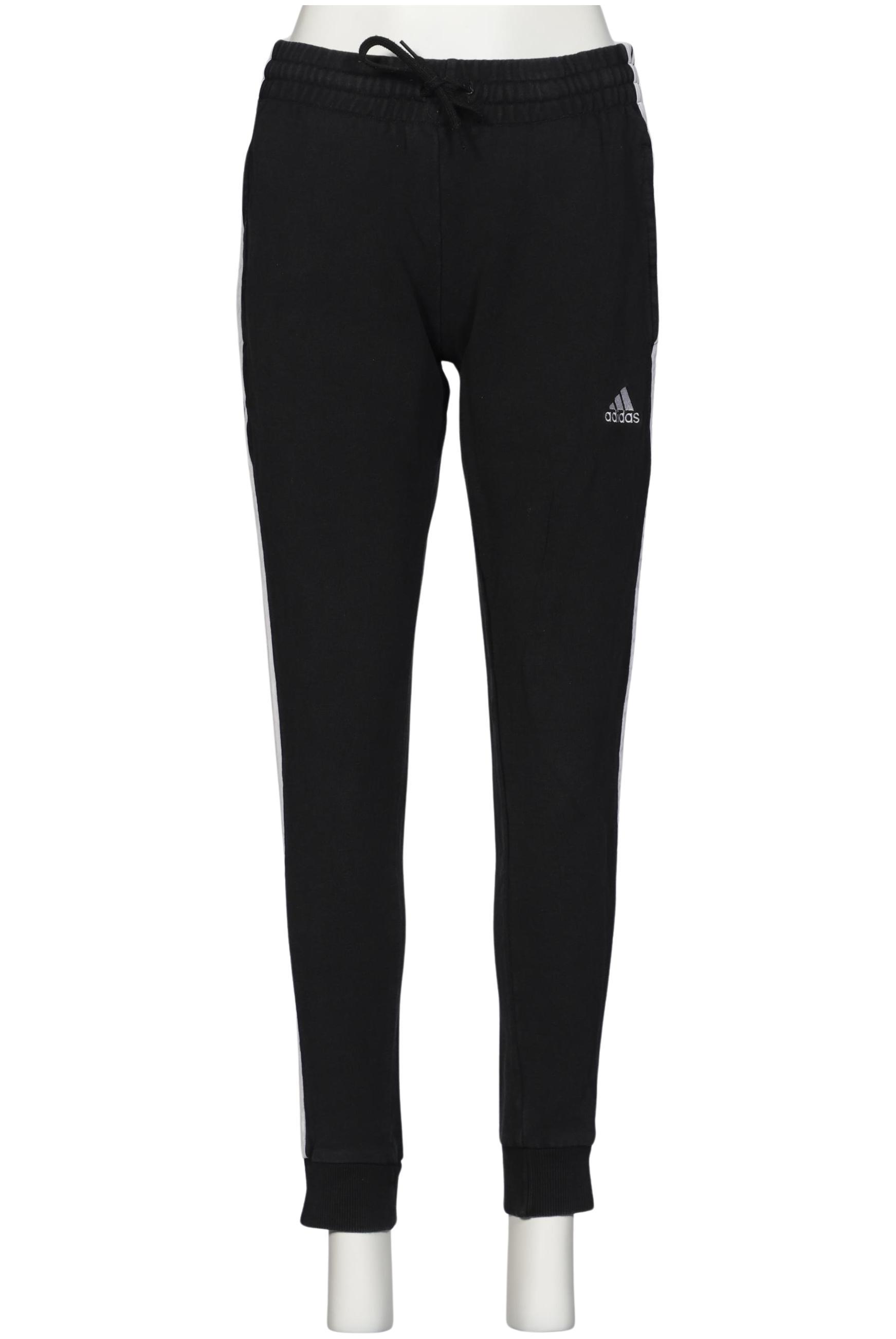 

adidas Damen Stoffhose, schwarz, Gr. 0