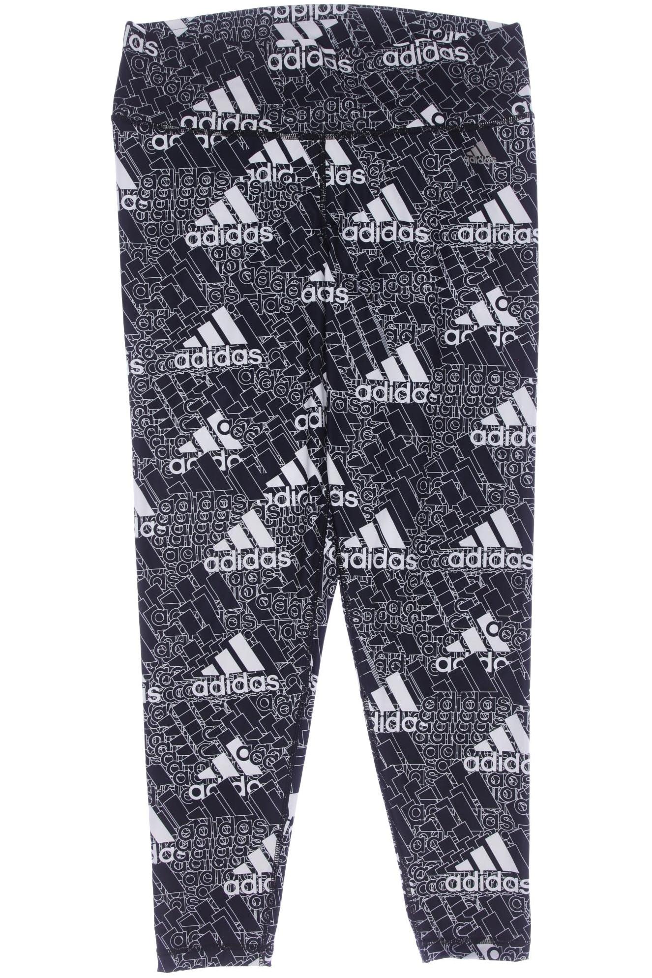 

adidas Damen Stoffhose, schwarz, Gr. 0