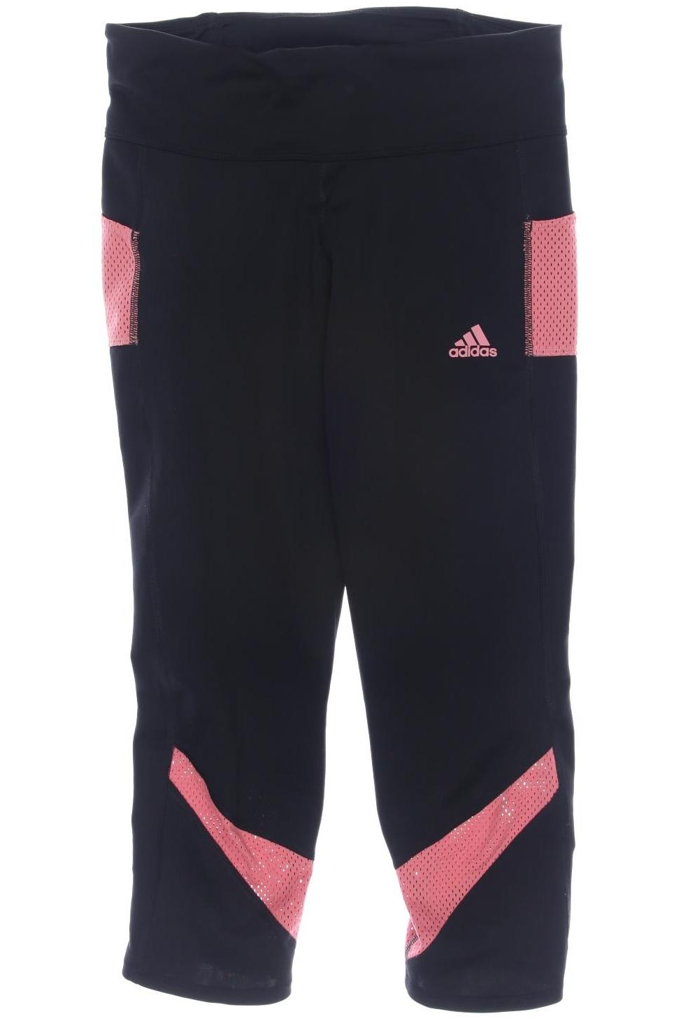 

adidas Damen Stoffhose, schwarz, Gr. 0