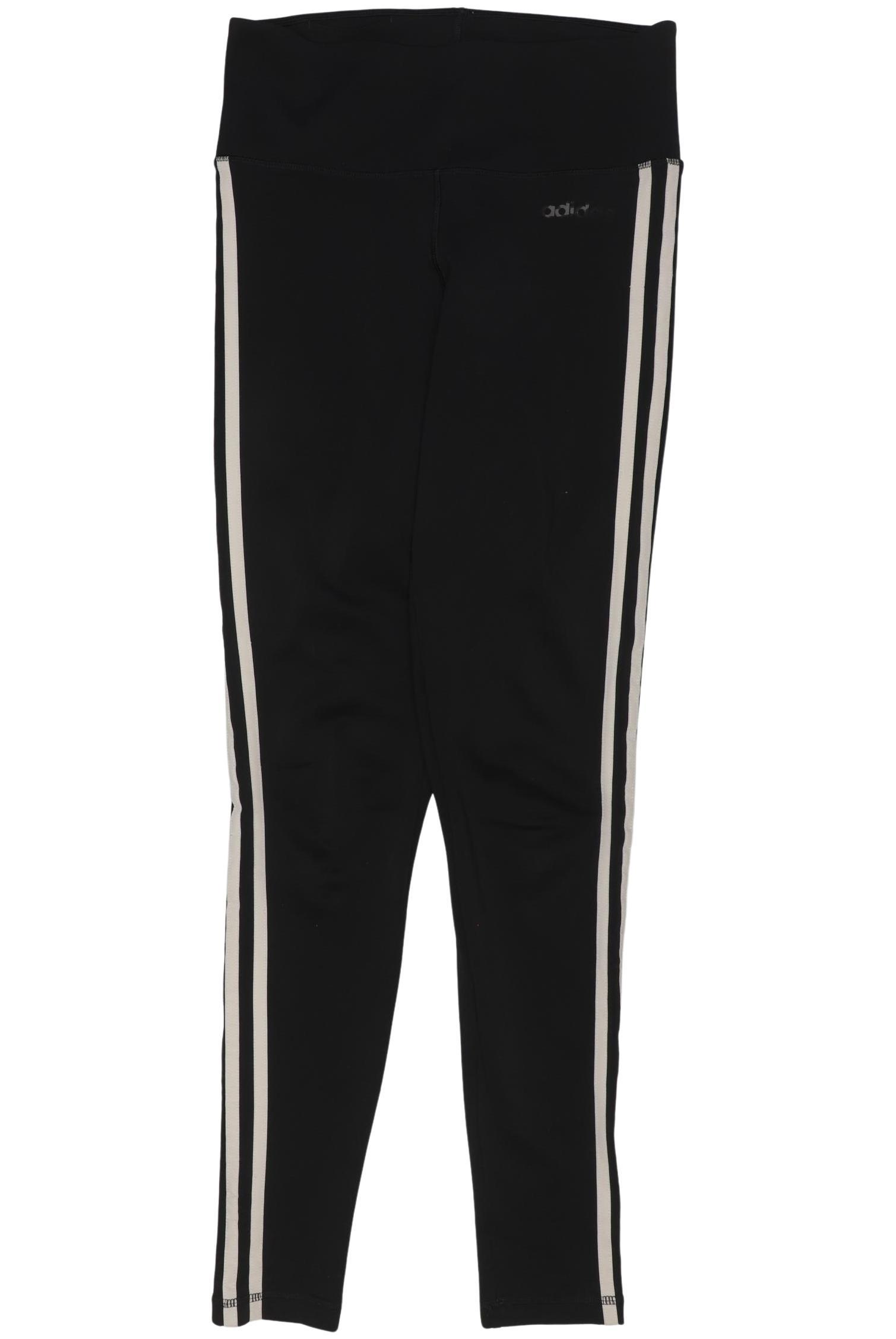 

adidas Damen Stoffhose, schwarz, Gr. 0