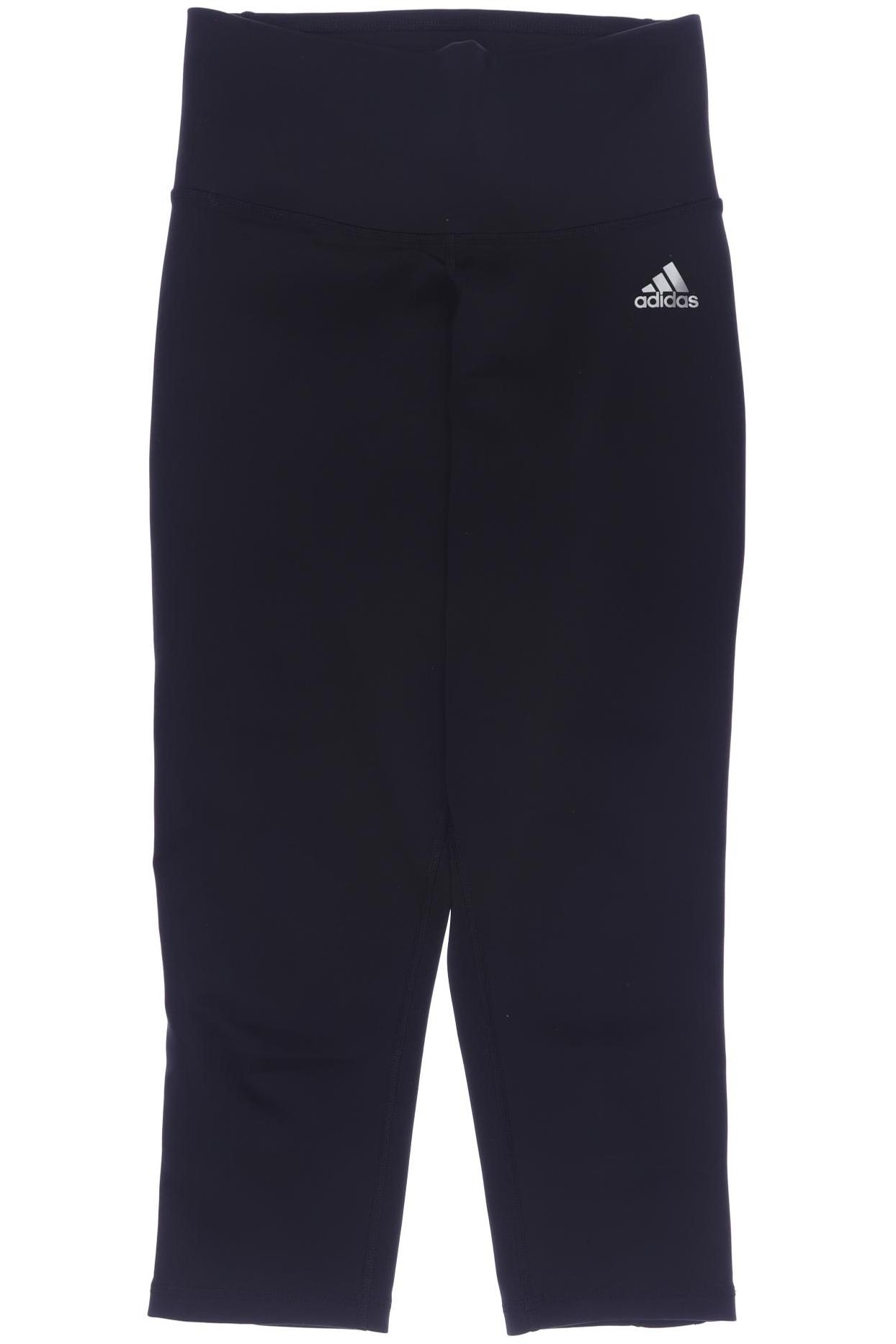 

adidas Damen Stoffhose, schwarz, Gr. 0