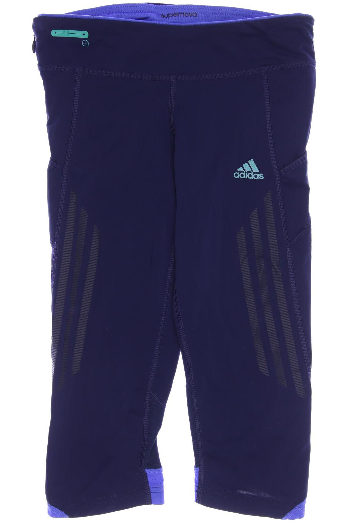 

adidas Damen Stoffhose, marineblau, Gr. 0