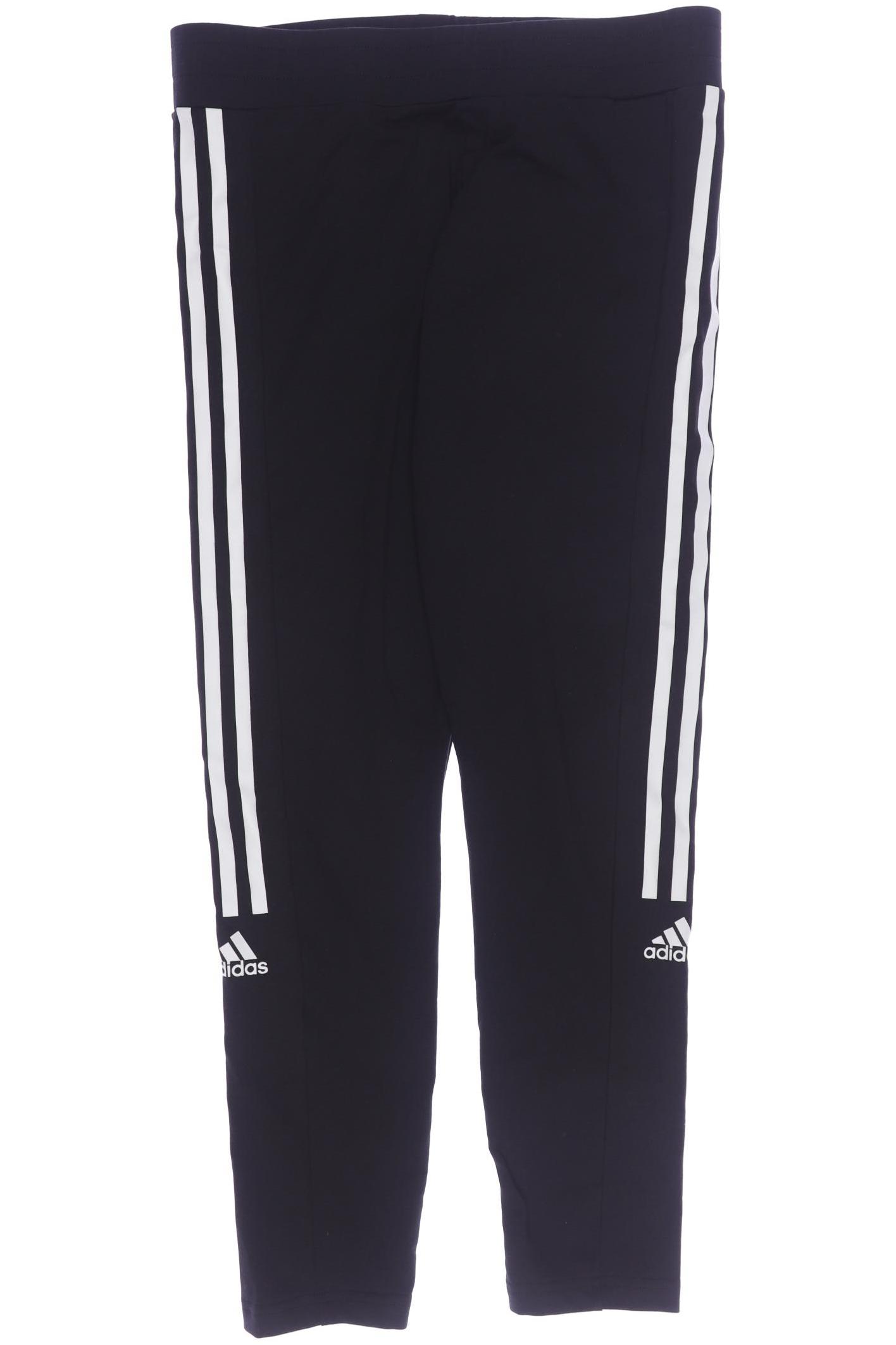 

adidas Damen Stoffhose, schwarz, Gr. 0