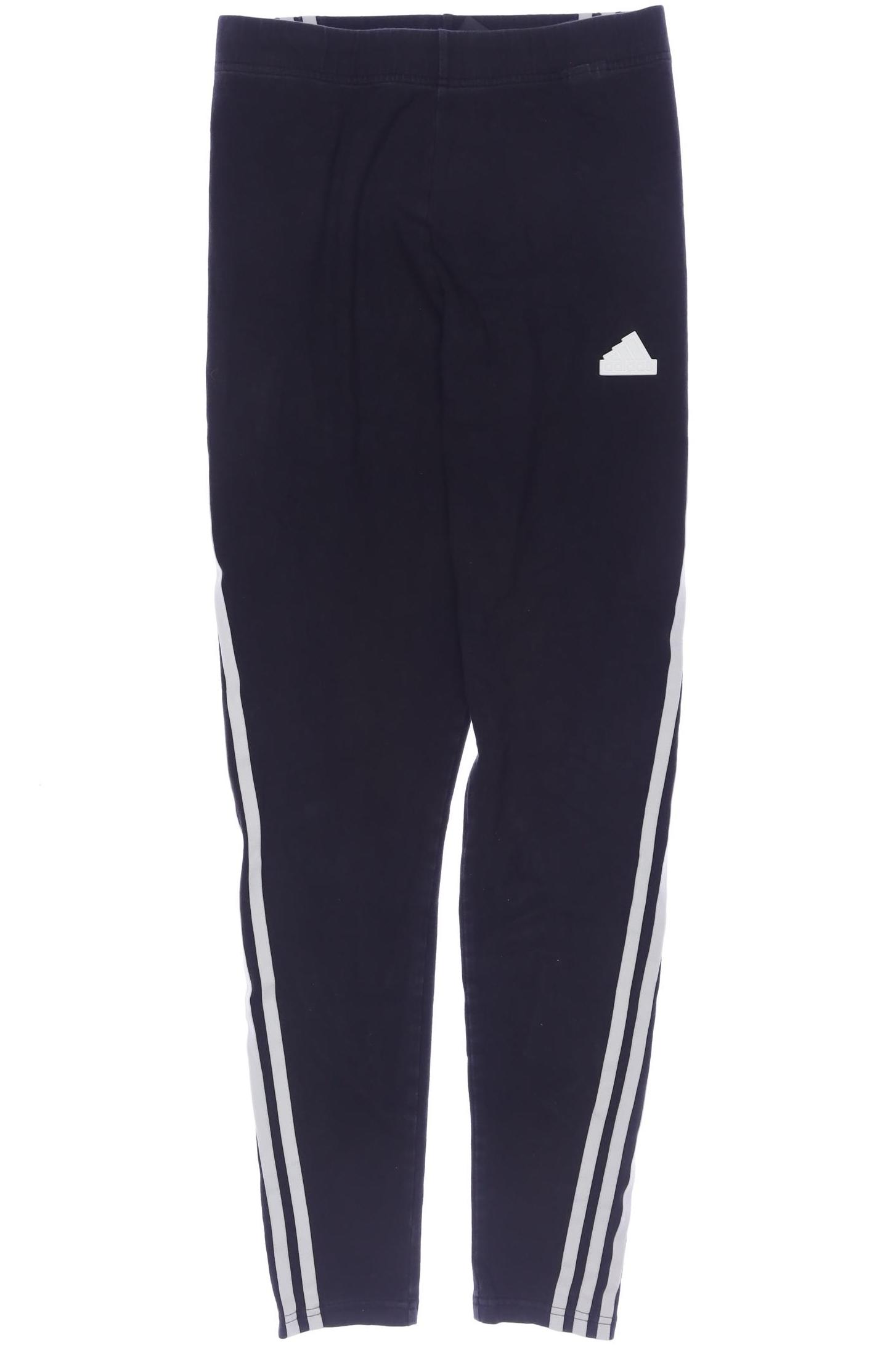 

adidas Damen Stoffhose, schwarz, Gr. 0