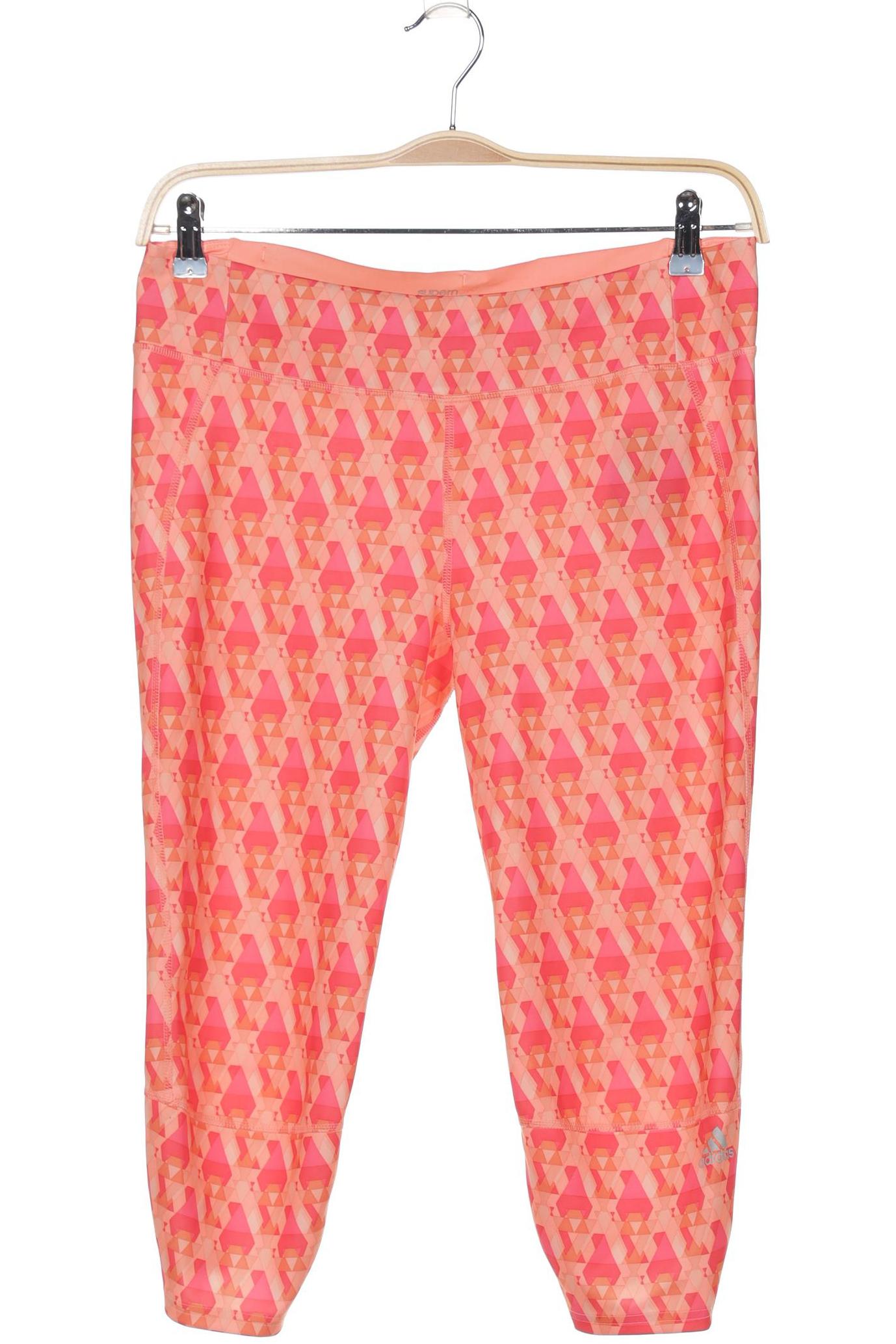 

adidas Damen Stoffhose, rot, Gr. 0