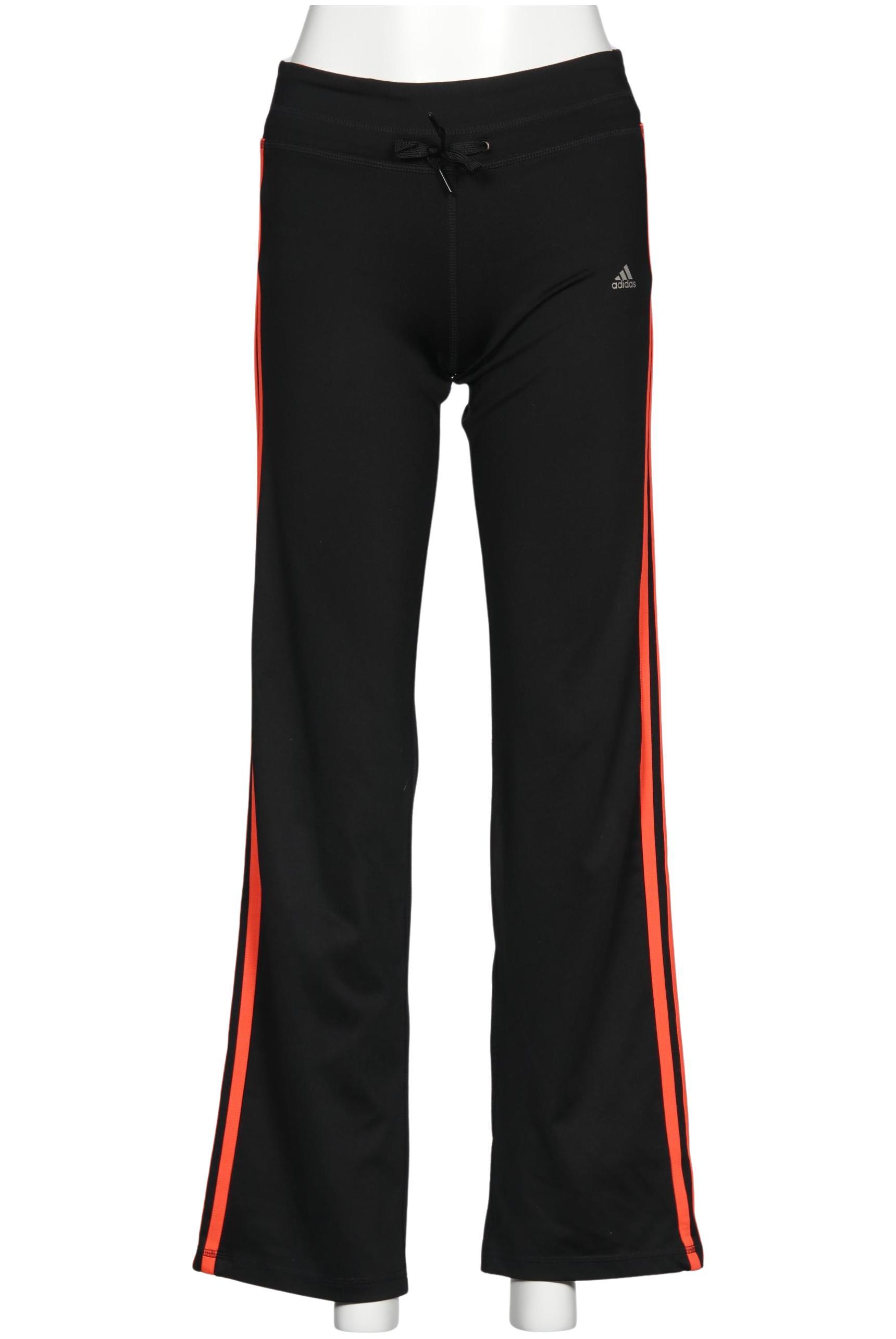 

adidas Damen Stoffhose, schwarz, Gr. 0