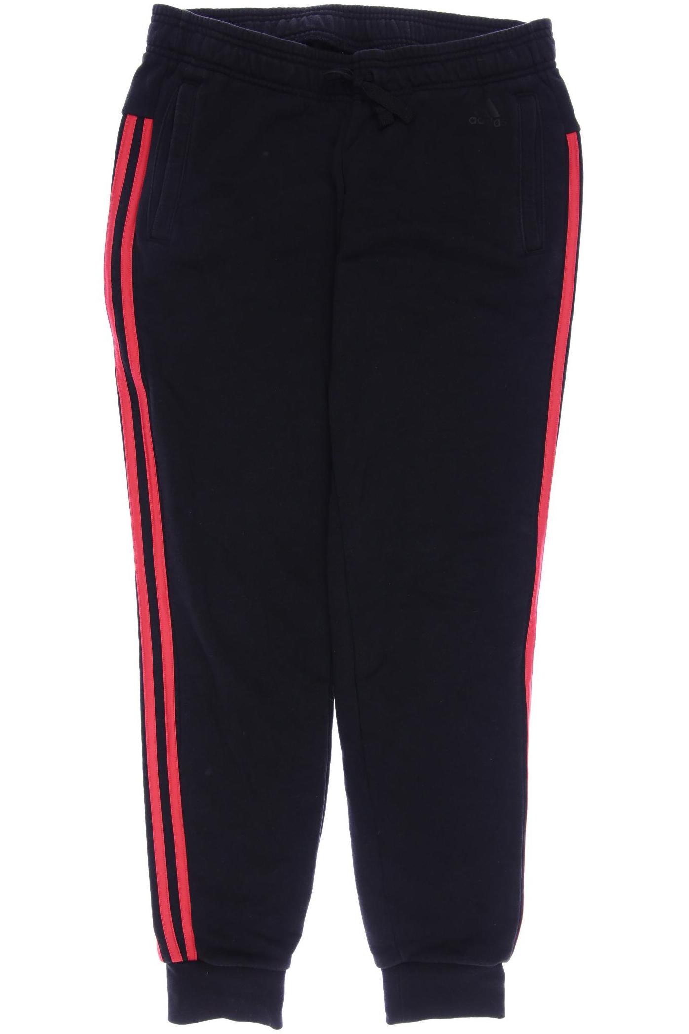 

adidas Damen Stoffhose, schwarz, Gr. 38