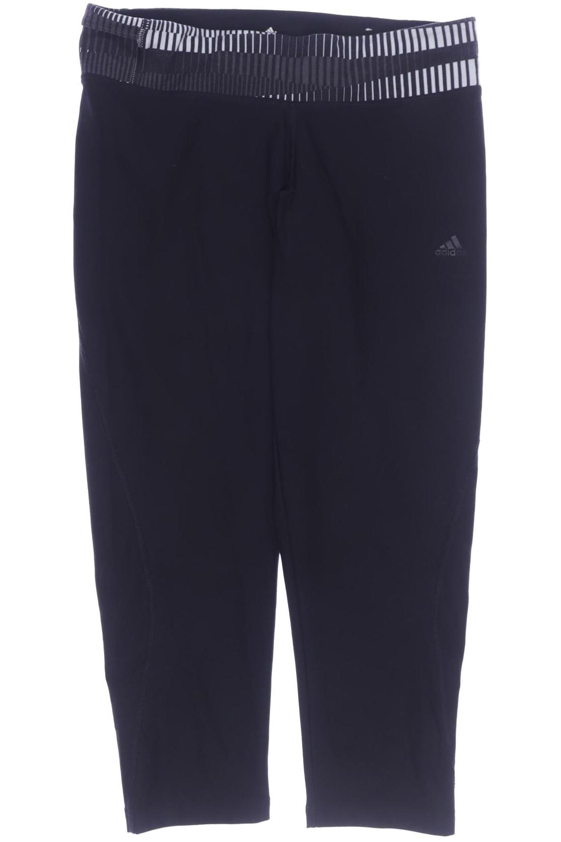 

adidas Damen Stoffhose, schwarz, Gr. 0