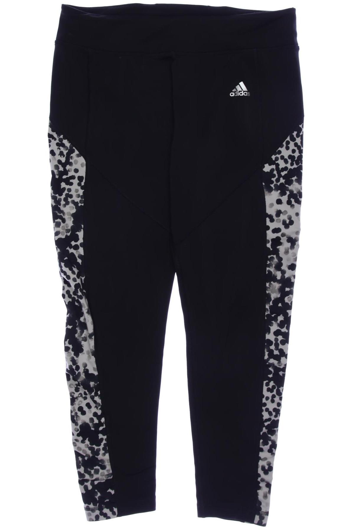 

adidas Damen Stoffhose, schwarz, Gr. 0
