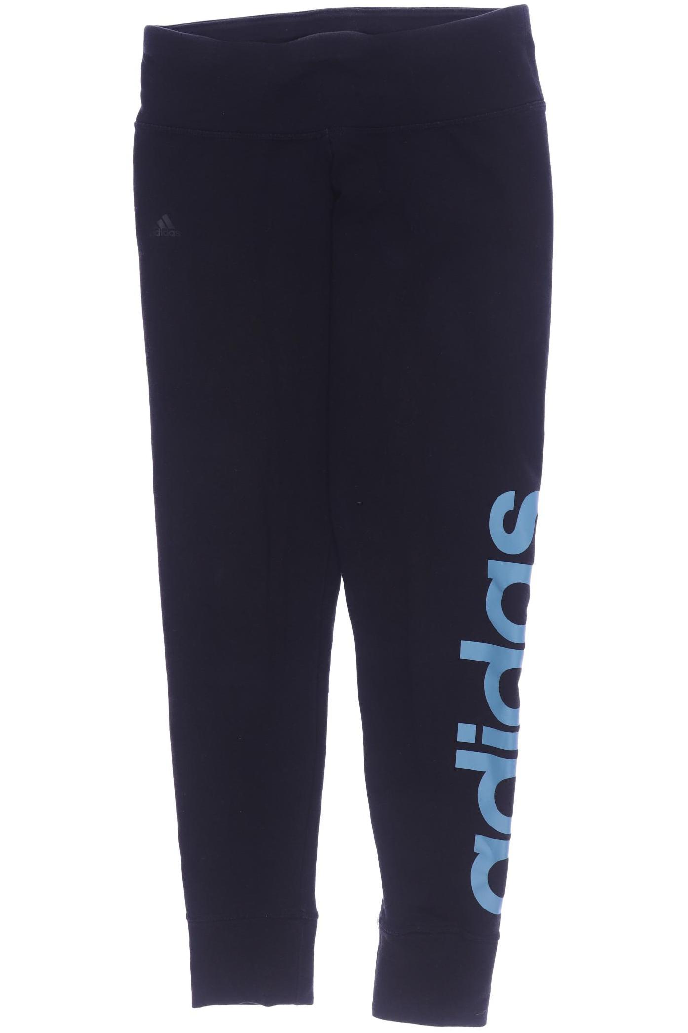 

adidas Damen Stoffhose, schwarz, Gr. 0