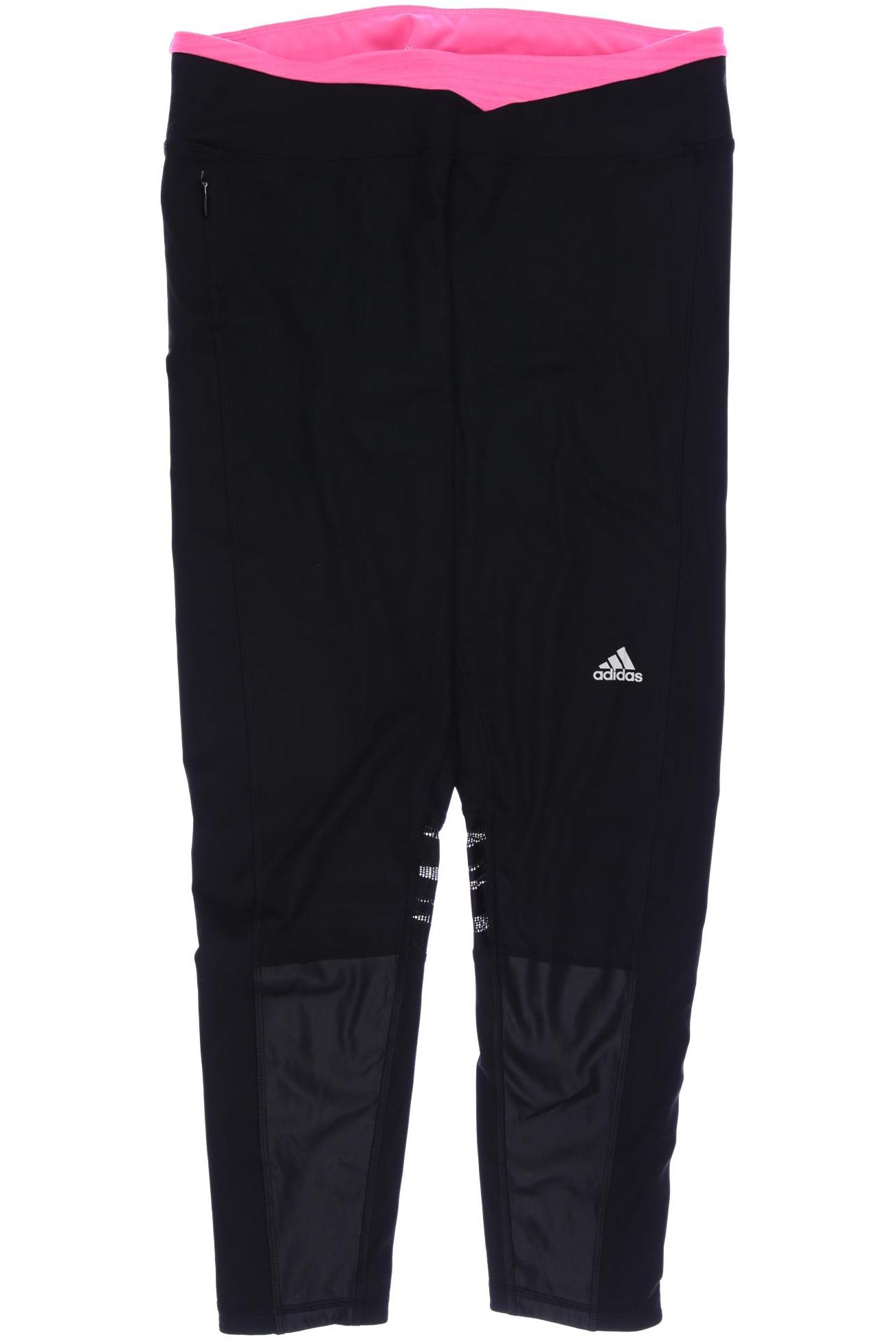 

adidas Damen Stoffhose, schwarz, Gr. 0