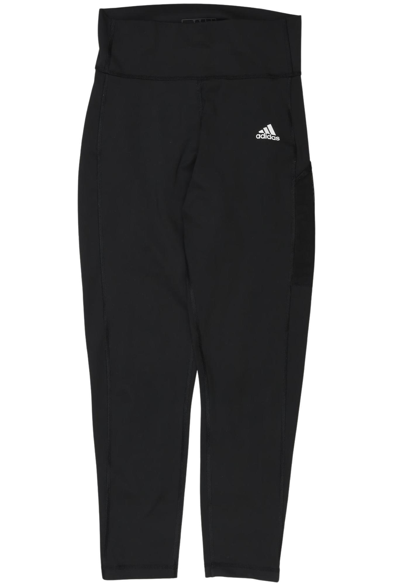 

adidas Damen Stoffhose, schwarz, Gr. 0