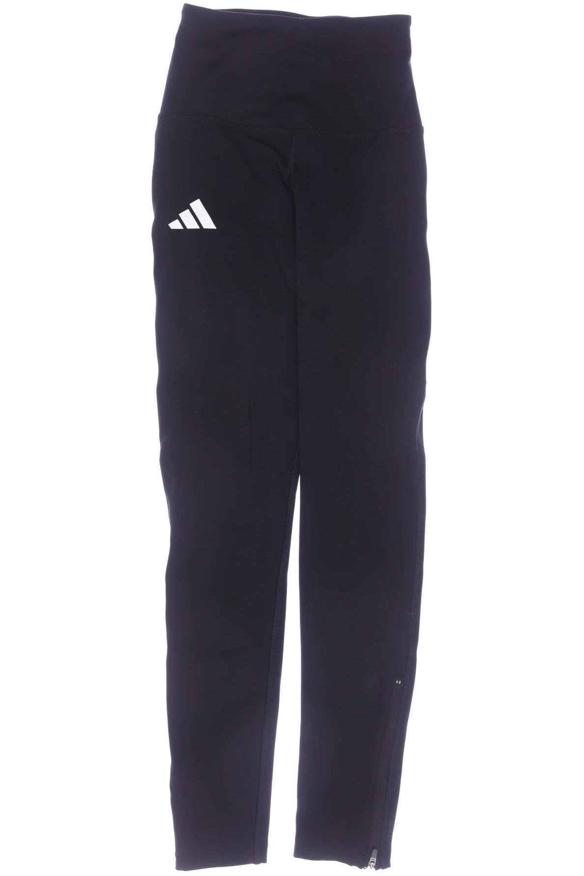 

adidas Damen Stoffhose, schwarz, Gr. 0