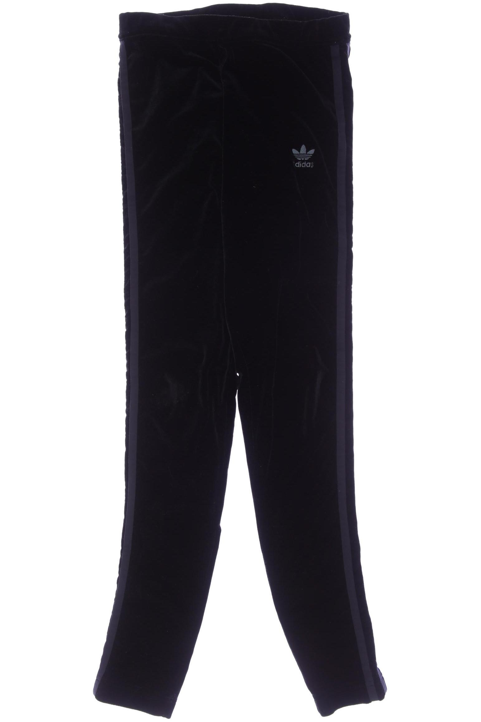 

adidas Damen Stoffhose, schwarz, Gr. 34