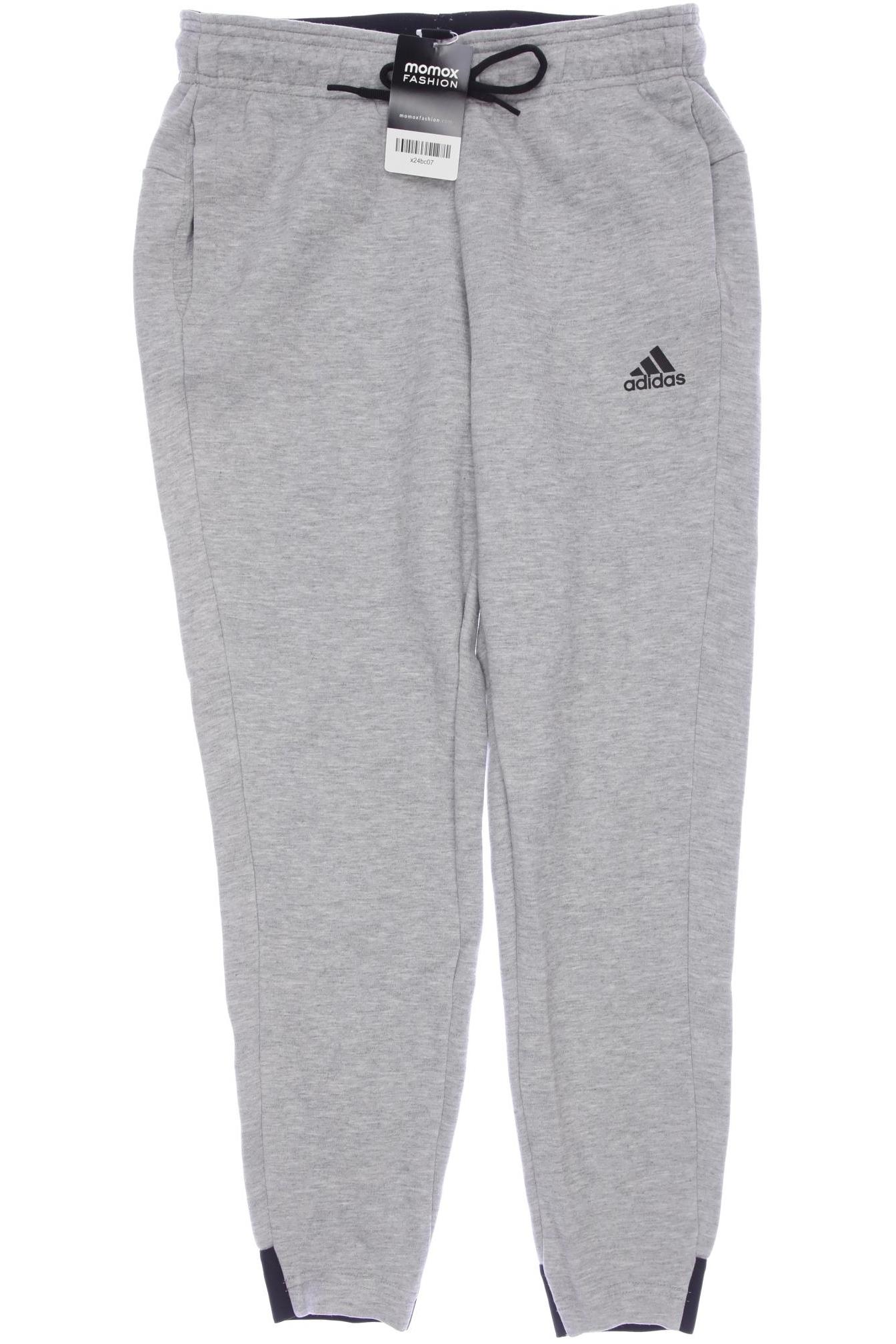 

adidas Damen Stoffhose, grau, Gr. 0