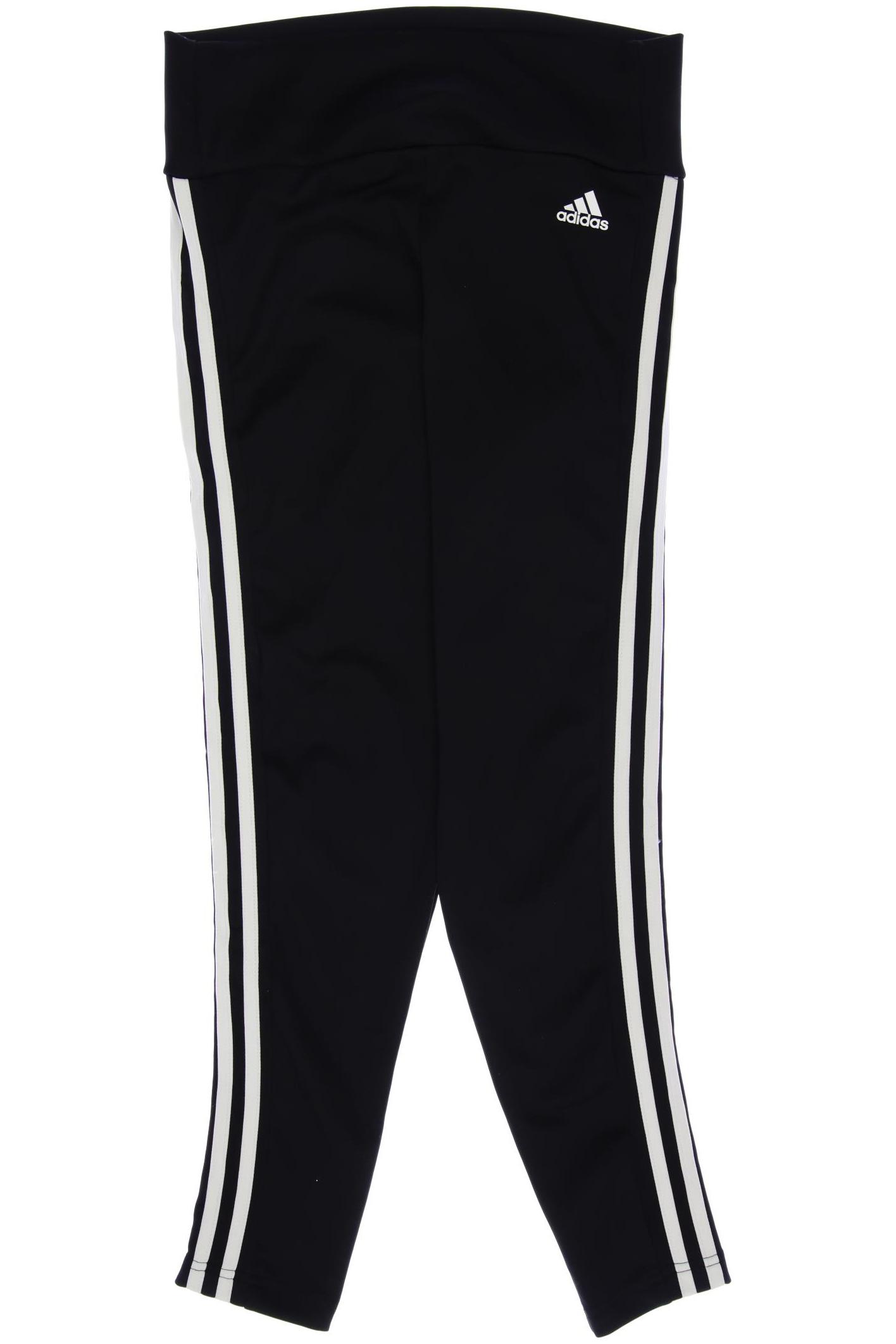 

adidas Damen Stoffhose, schwarz, Gr. 0