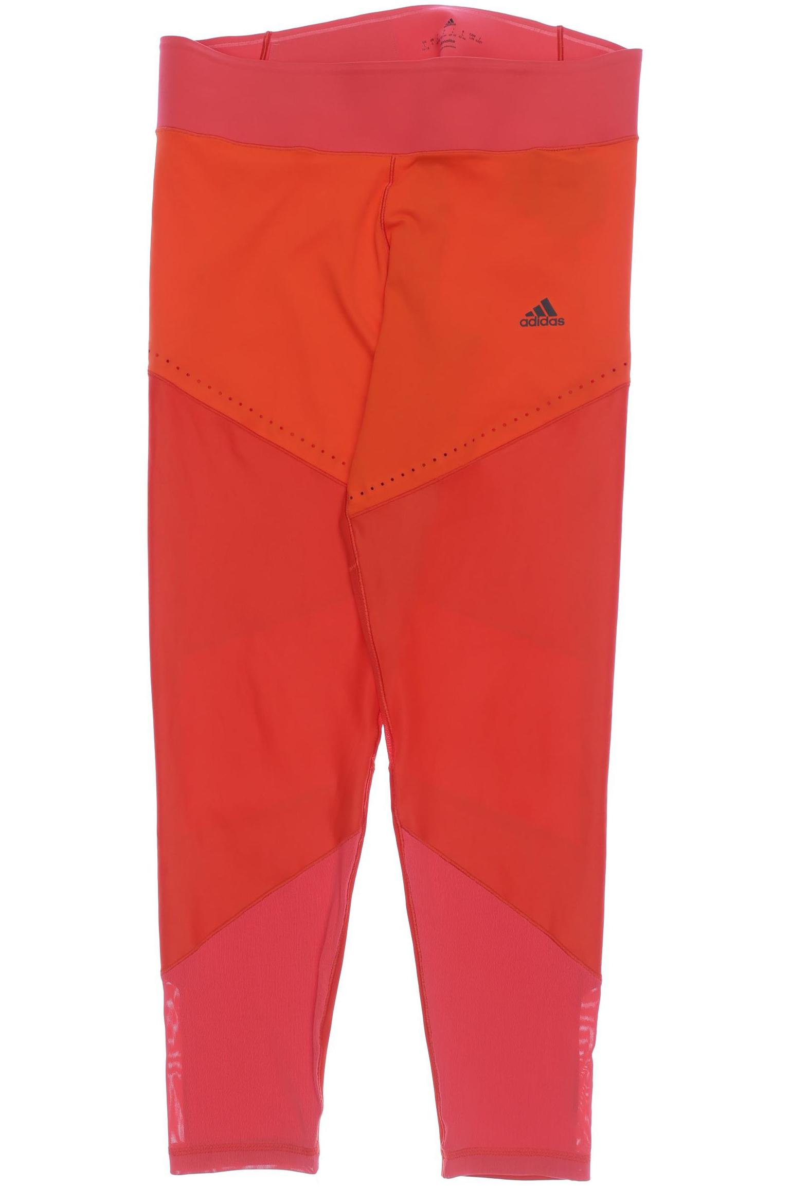 

adidas Damen Stoffhose, rot, Gr. 0