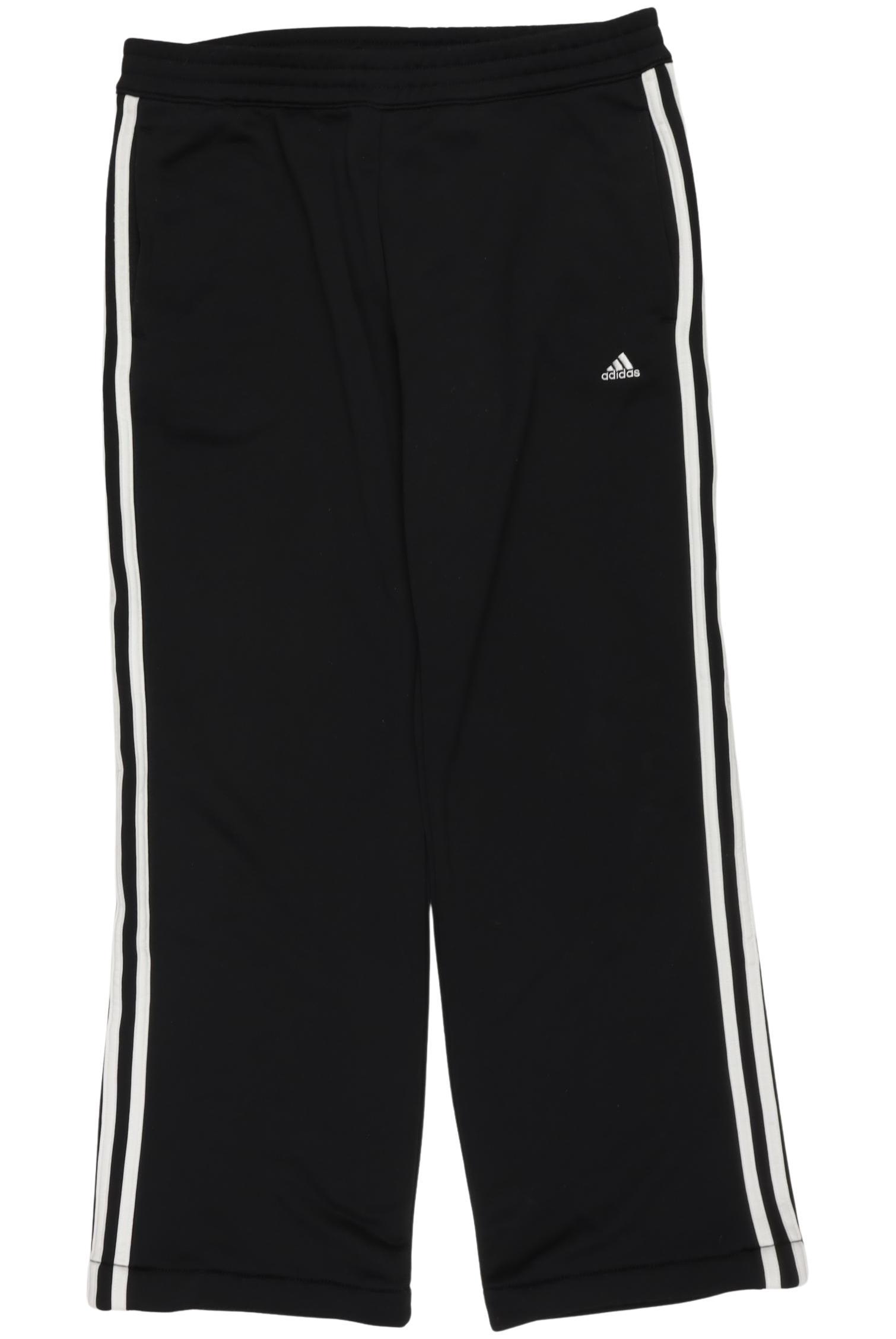

adidas Damen Stoffhose, schwarz, Gr. 38
