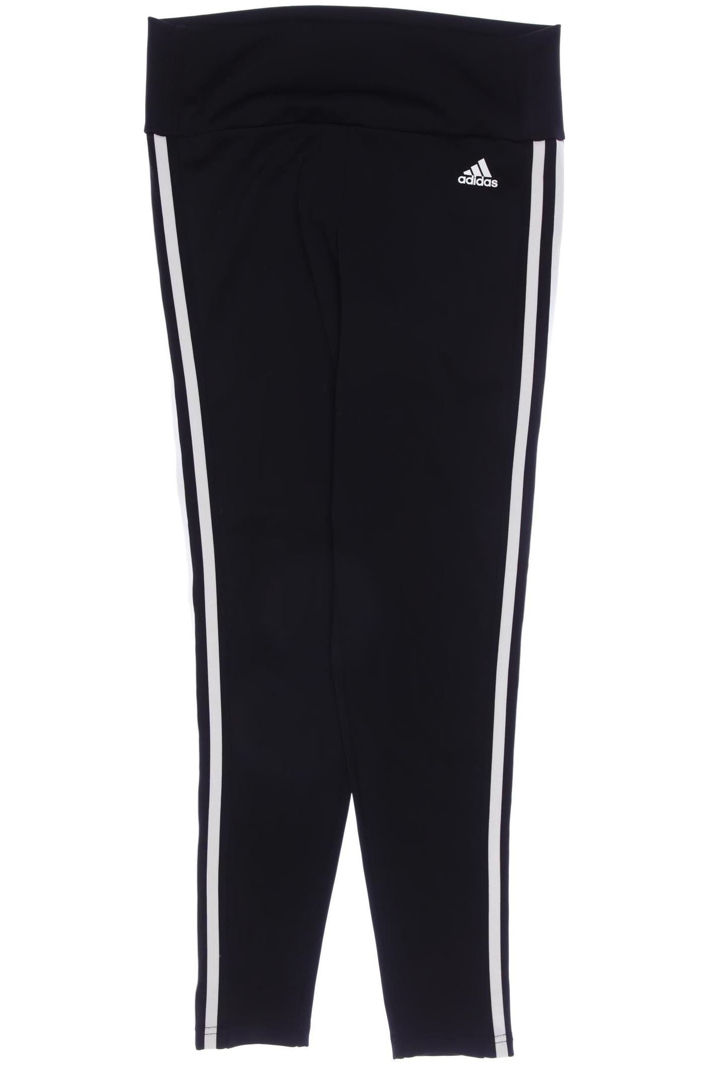 

adidas Damen Stoffhose, schwarz, Gr. 0