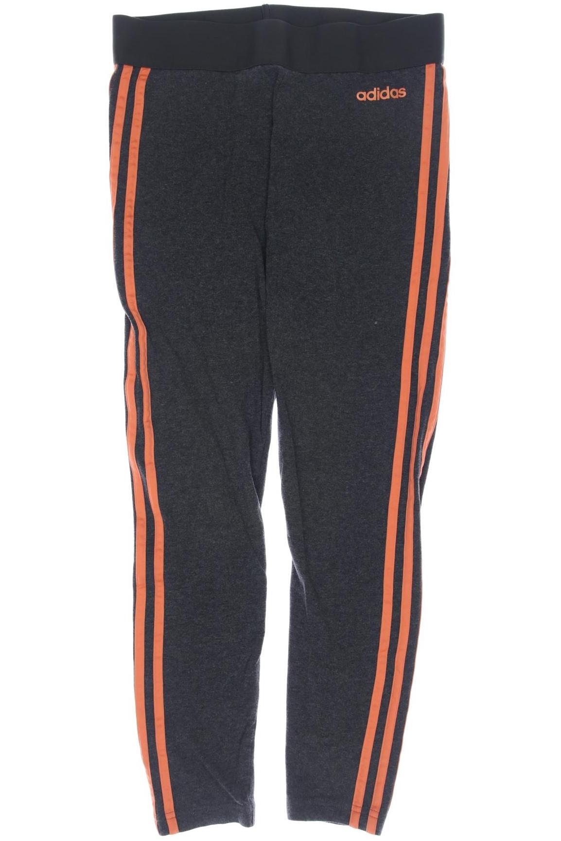 

adidas Damen Stoffhose, grau, Gr. 0