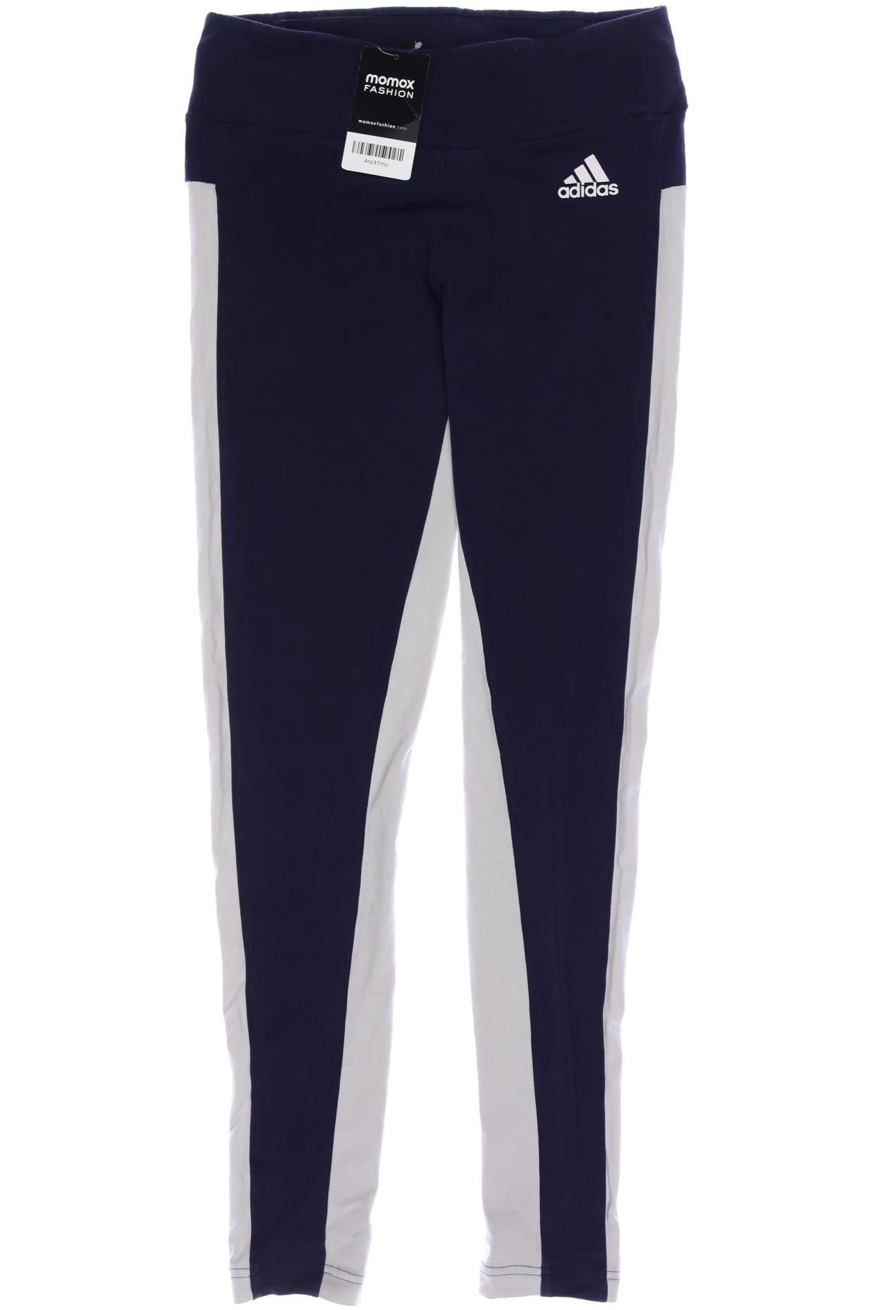 

adidas Damen Stoffhose, marineblau, Gr. 0