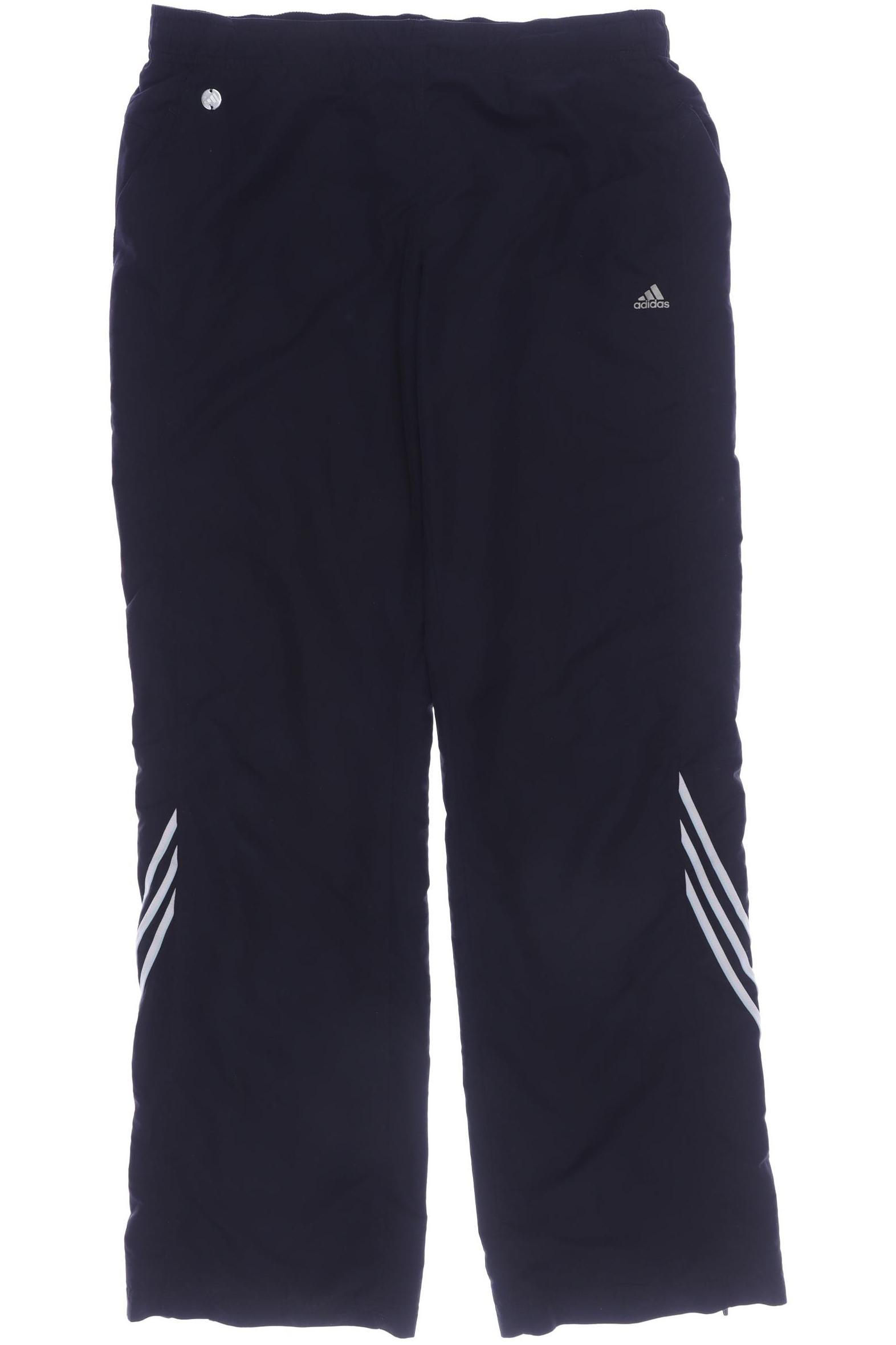 

adidas Damen Stoffhose, schwarz, Gr. 38