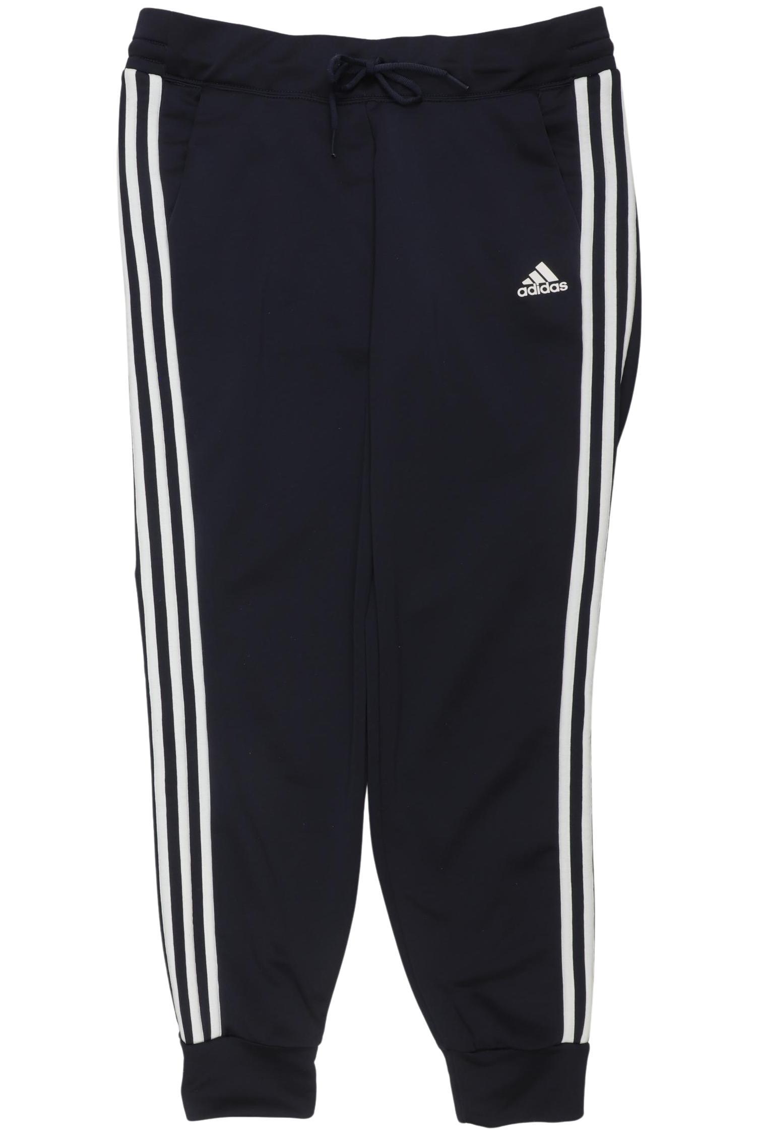 

adidas Damen Stoffhose, marineblau, Gr. 0