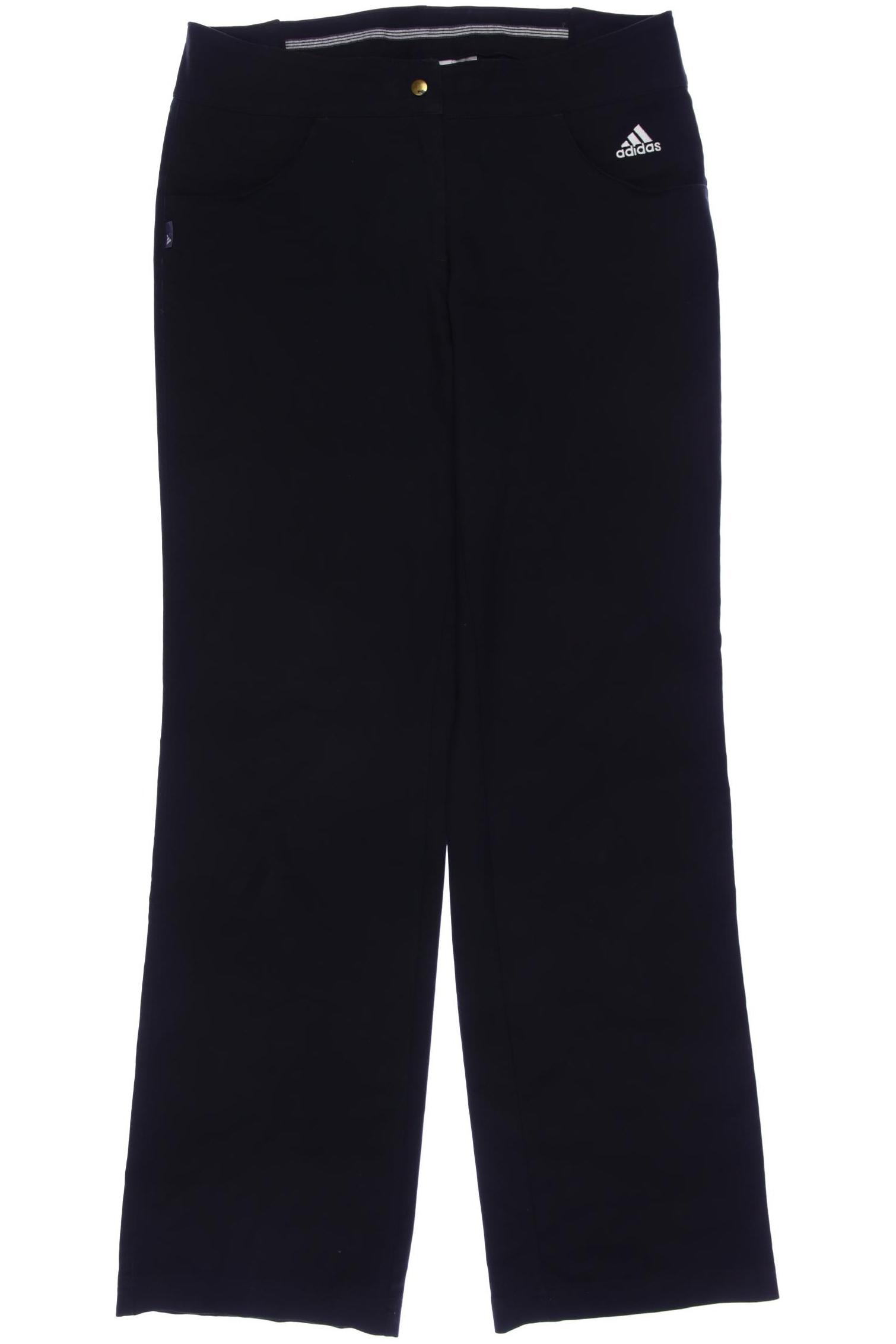 

adidas Damen Stoffhose, schwarz, Gr. 34