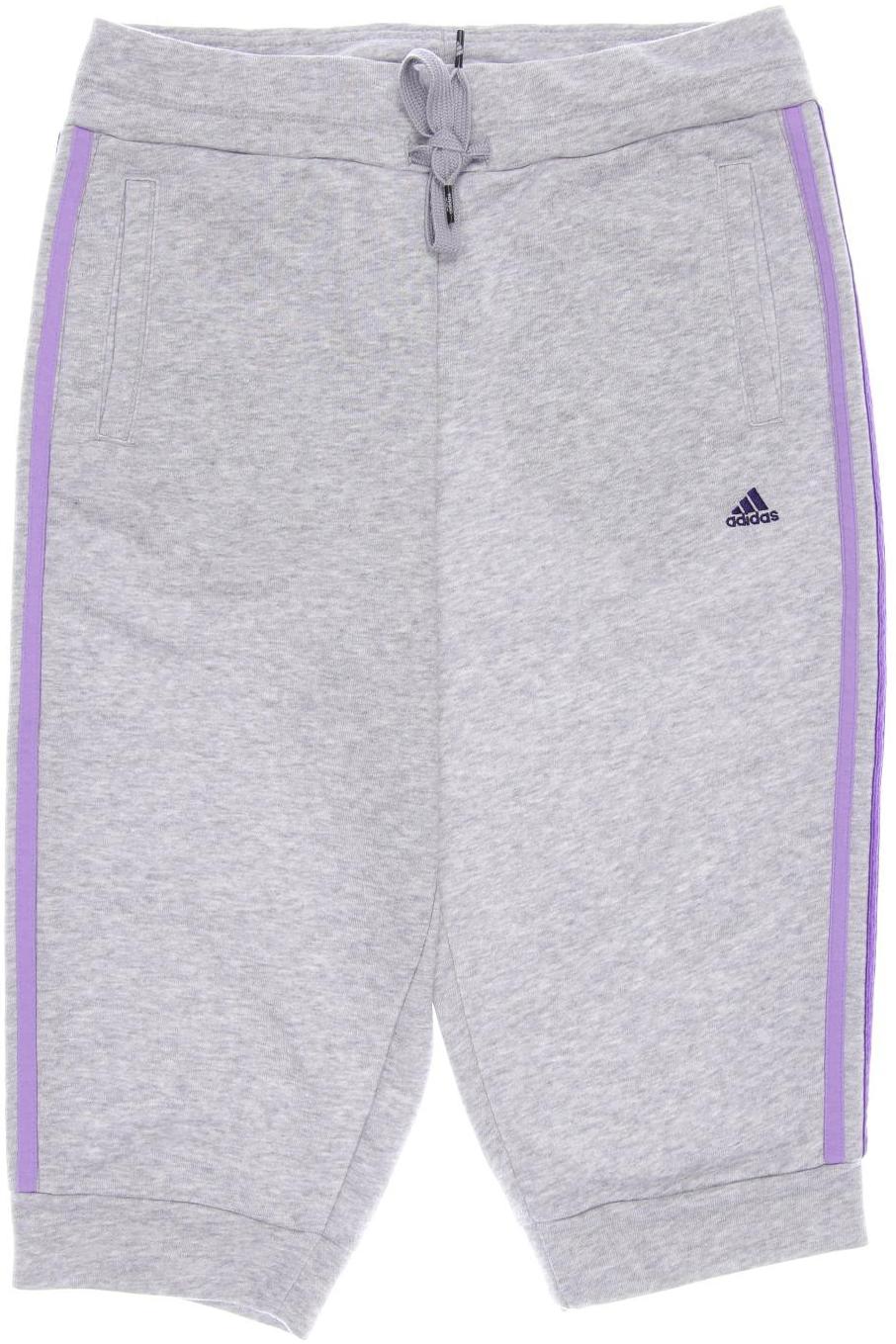 

adidas Damen Stoffhose, grau, Gr. 34