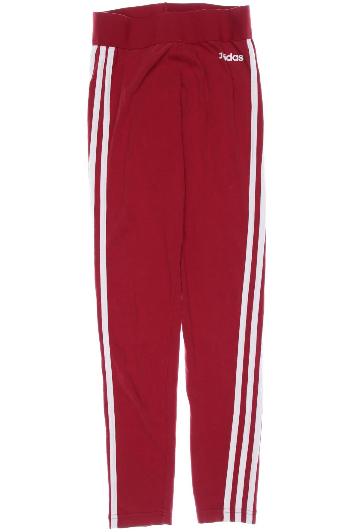 

adidas Damen Stoffhose, rot, Gr. 32