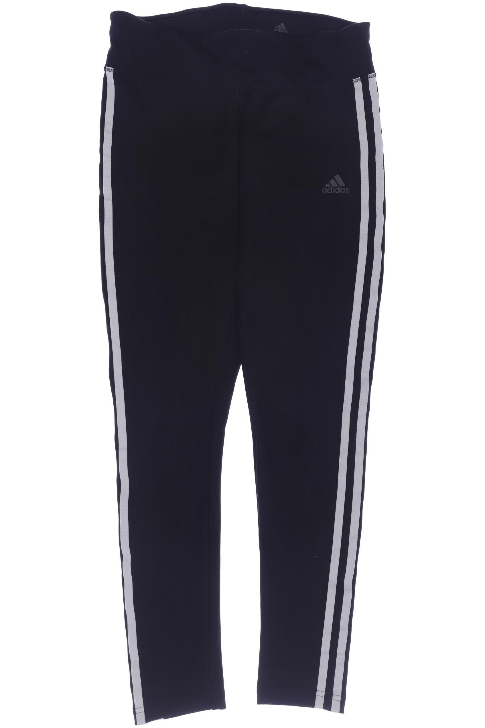 

adidas Damen Stoffhose, schwarz, Gr. 0