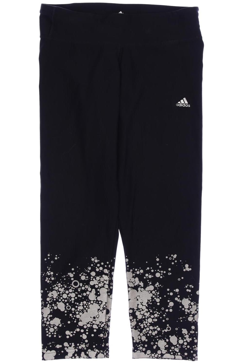 

adidas Damen Stoffhose, schwarz, Gr. 0