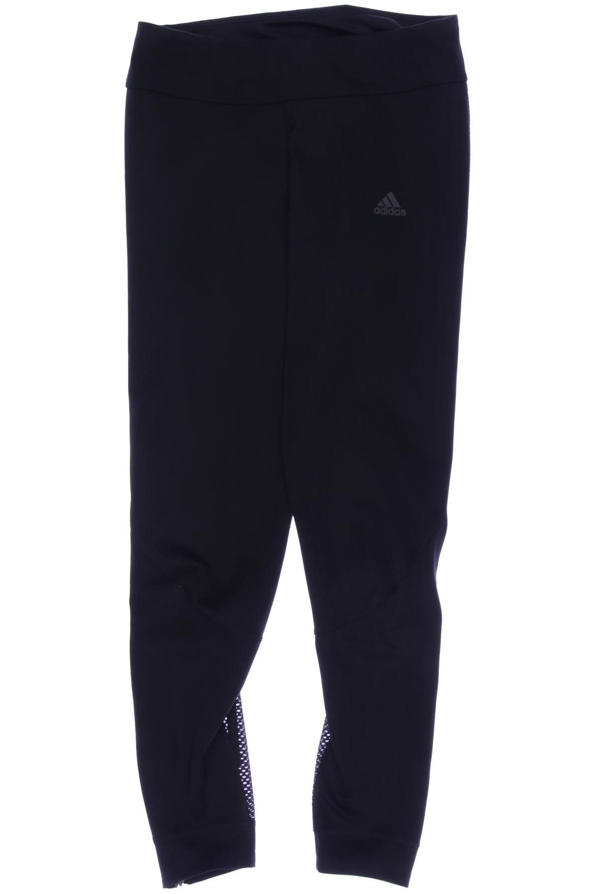 

adidas Damen Stoffhose, schwarz, Gr. 0
