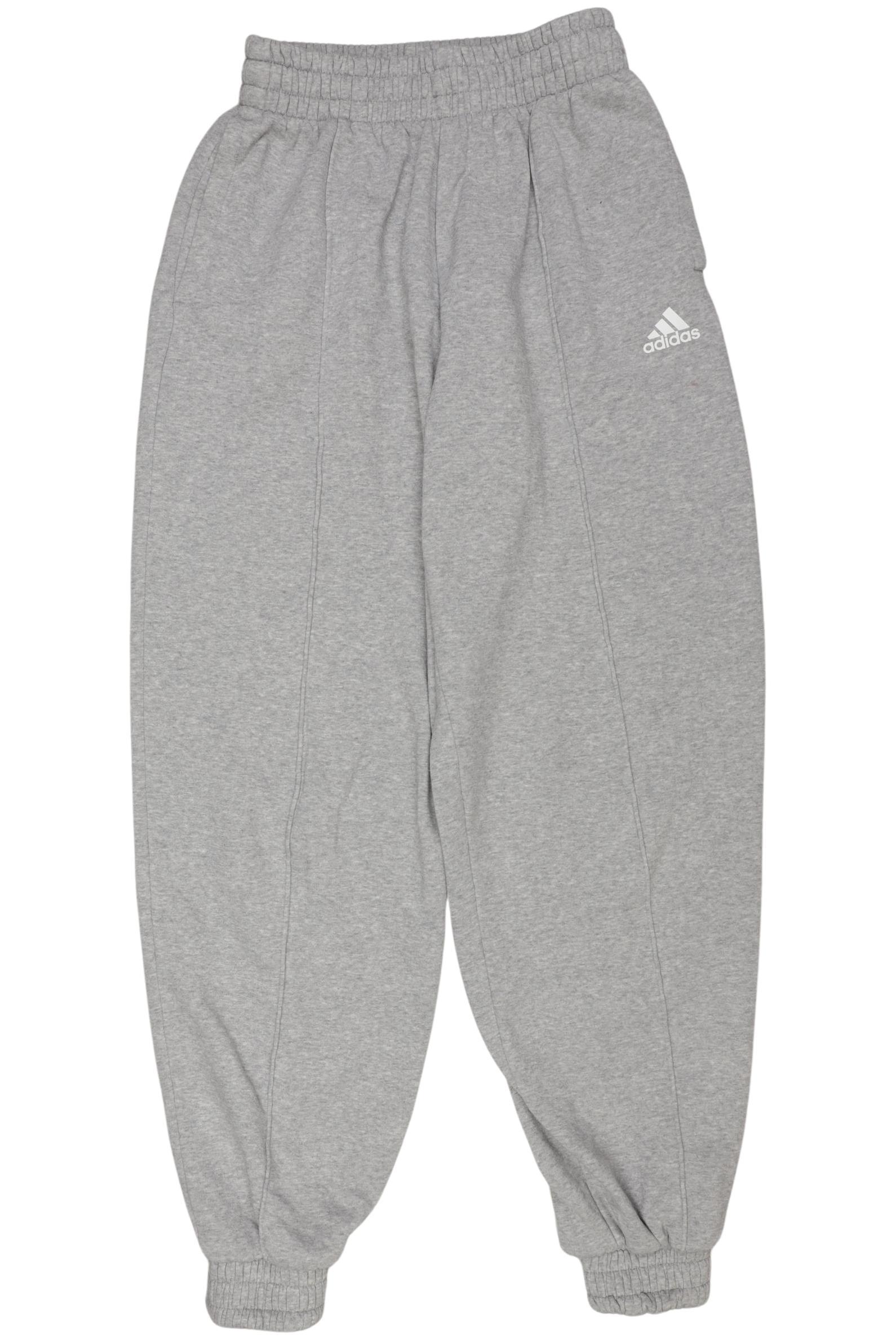 

adidas Damen Stoffhose, grau, Gr. 0