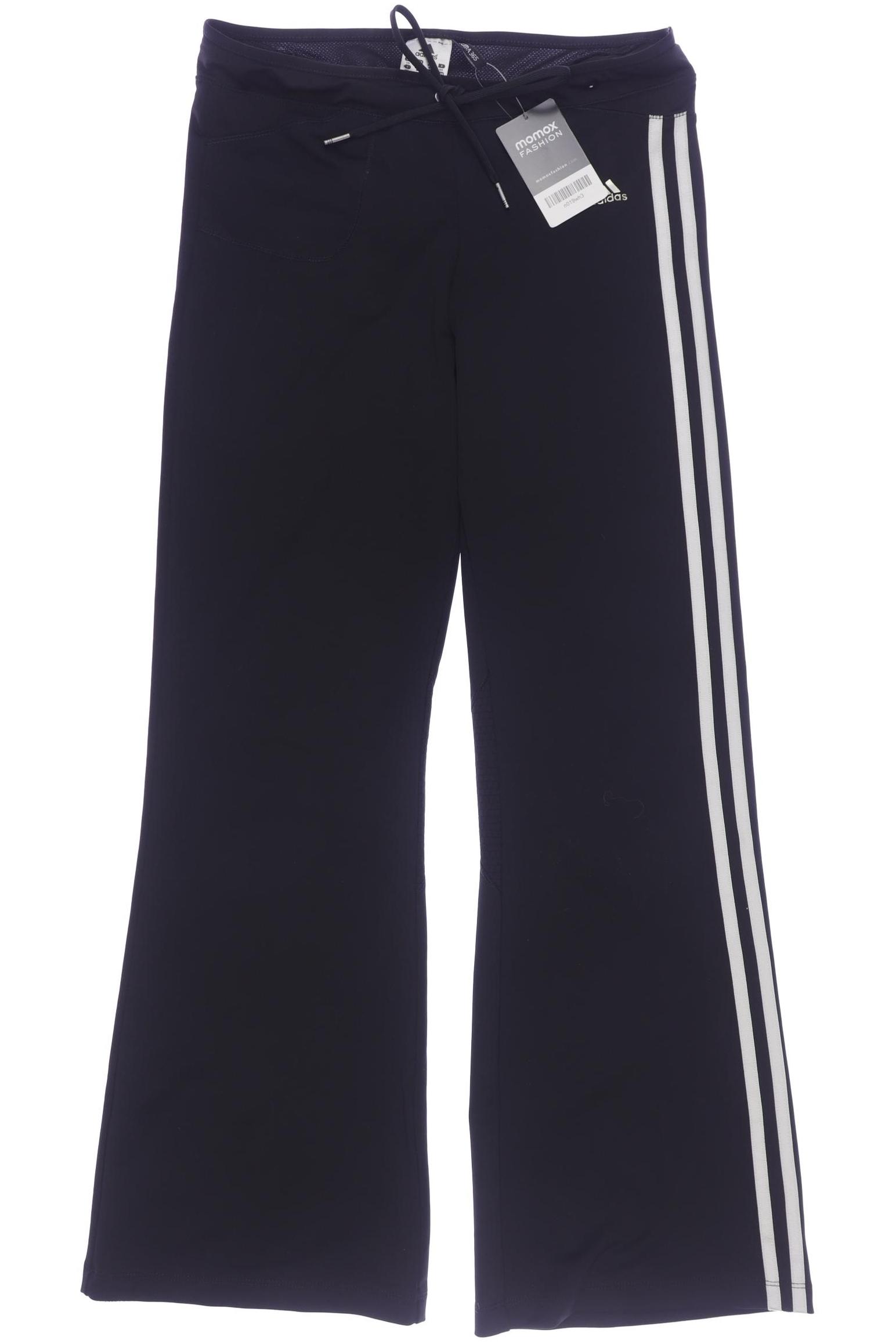 

adidas Damen Stoffhose, schwarz, Gr. 38