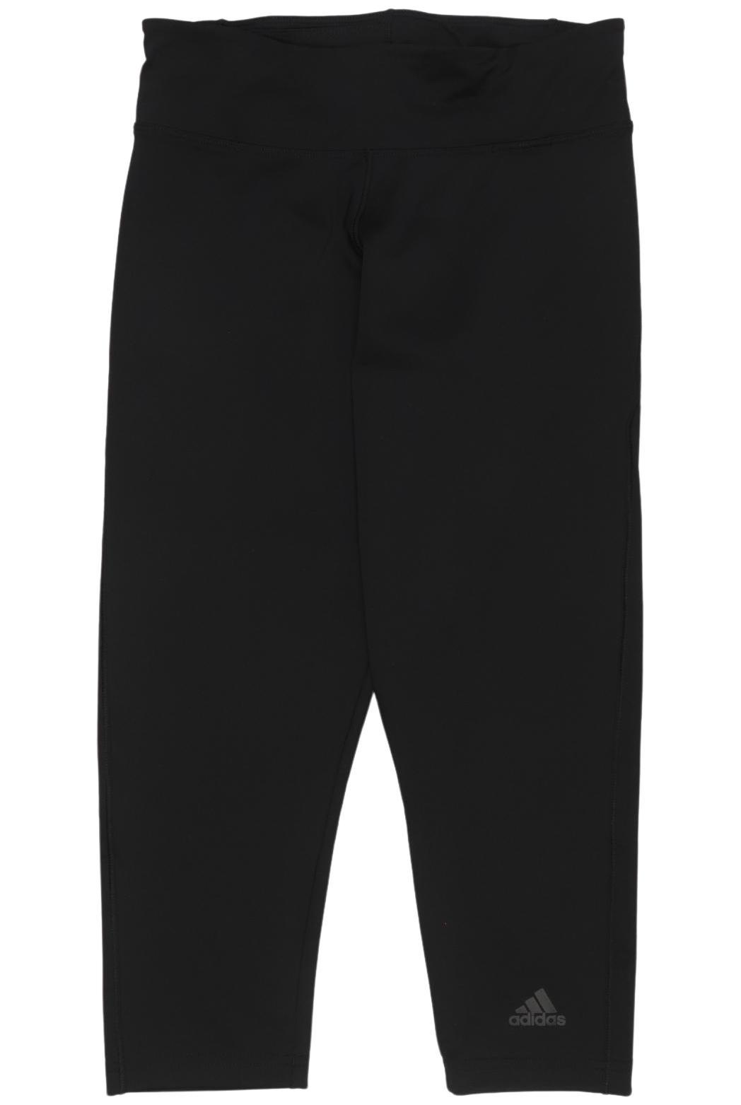 

adidas Damen Stoffhose, schwarz, Gr. 0