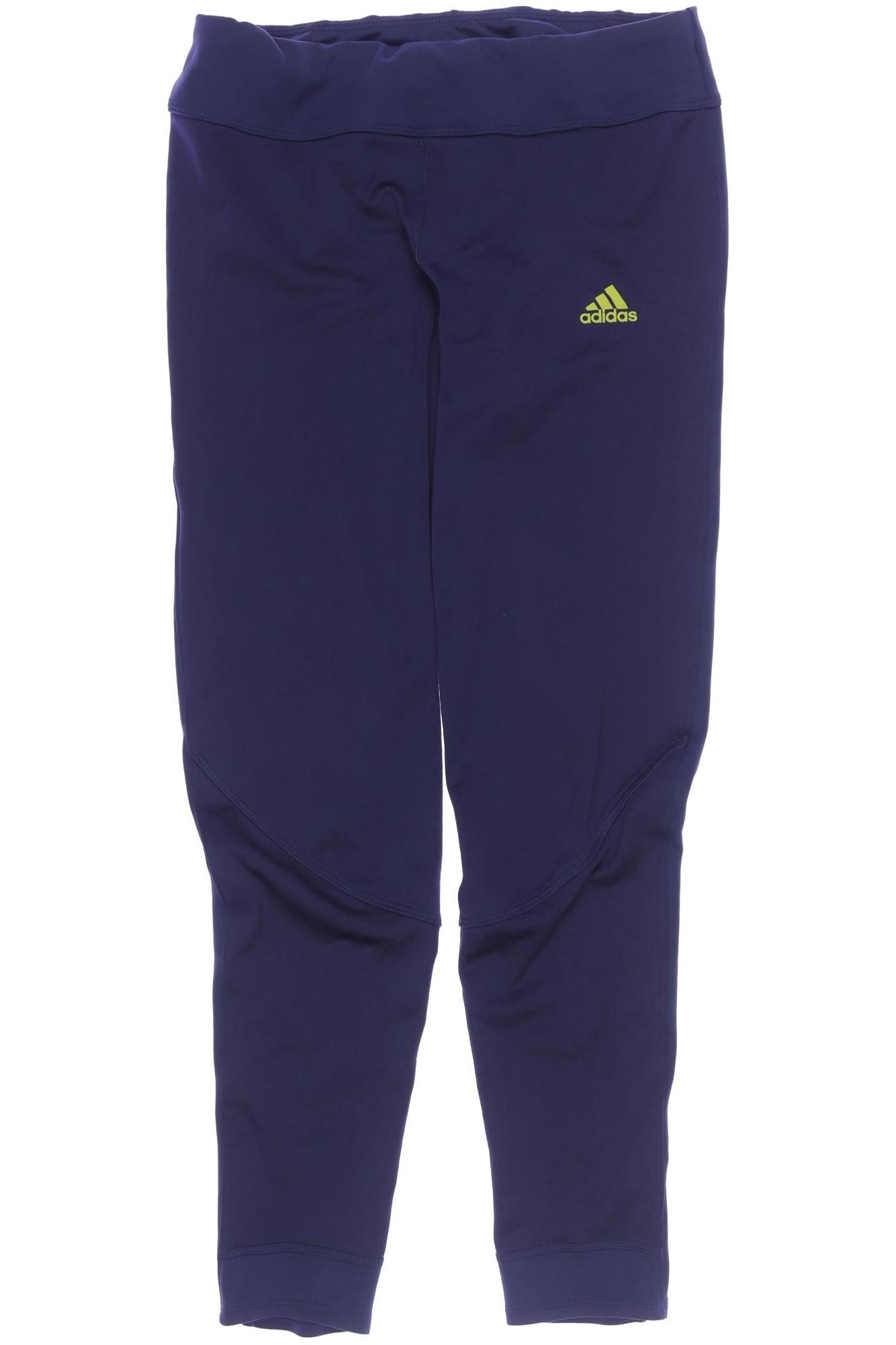 

adidas Damen Stoffhose, marineblau, Gr. 0