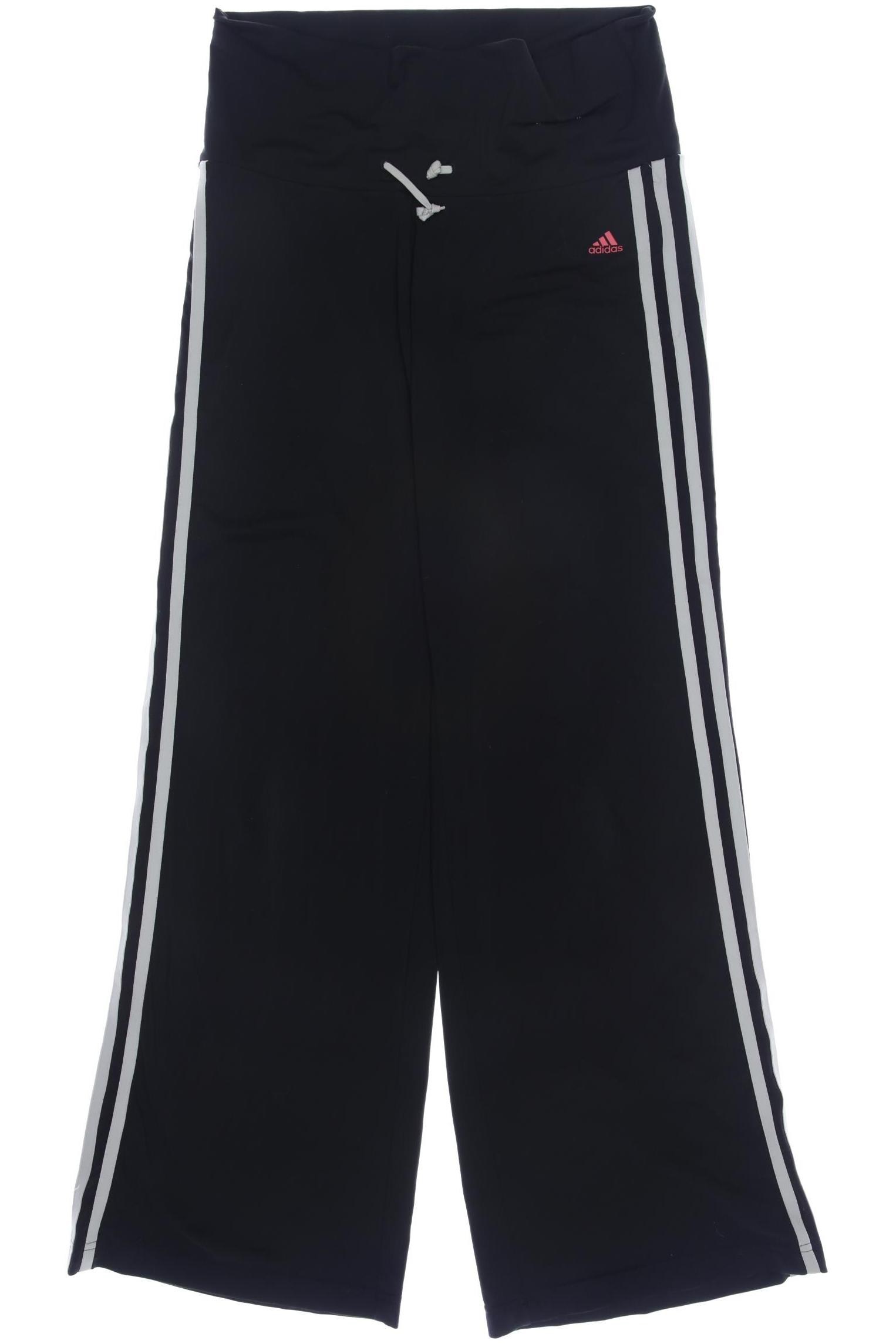 

adidas Damen Stoffhose, schwarz, Gr. 40