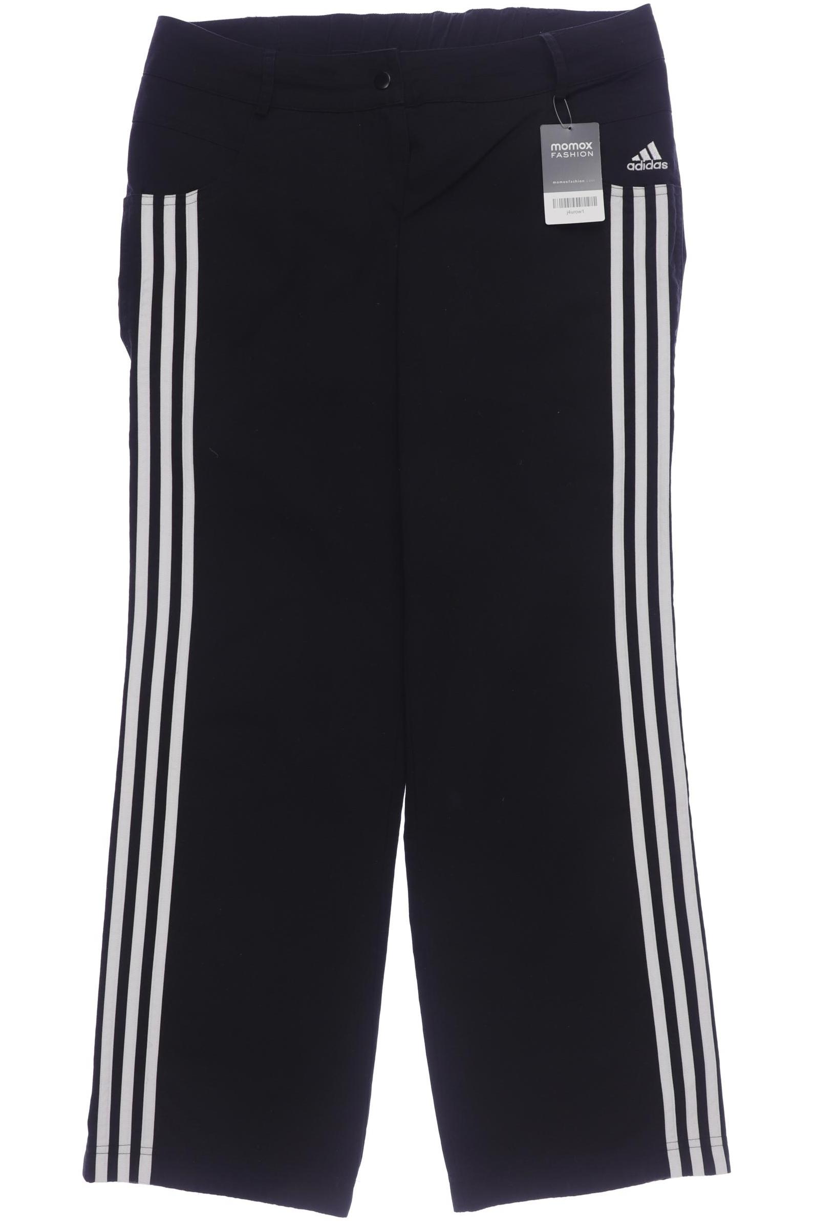 

adidas Damen Stoffhose, schwarz, Gr. 40