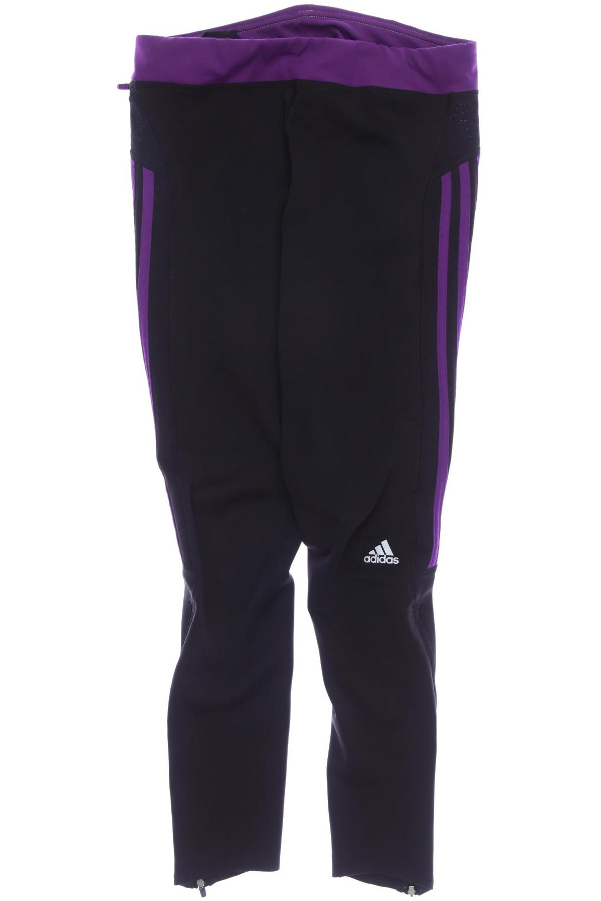 

adidas Damen Stoffhose, schwarz, Gr. 38