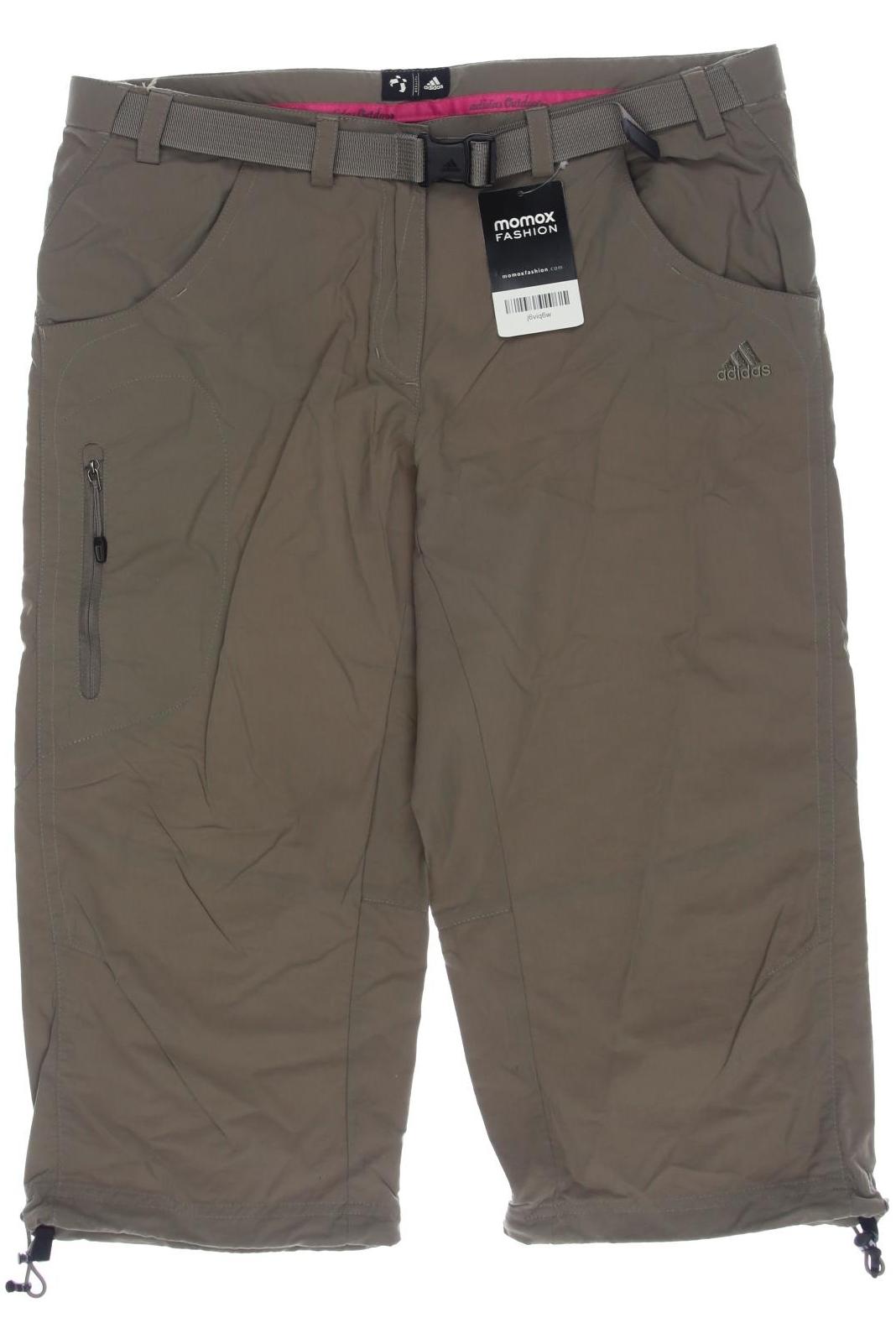 

adidas Damen Stoffhose, grau, Gr. 40