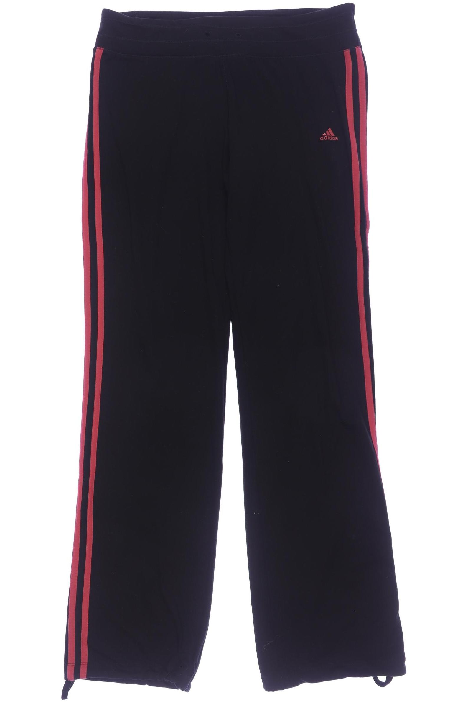 

adidas Damen Stoffhose, schwarz, Gr. 0