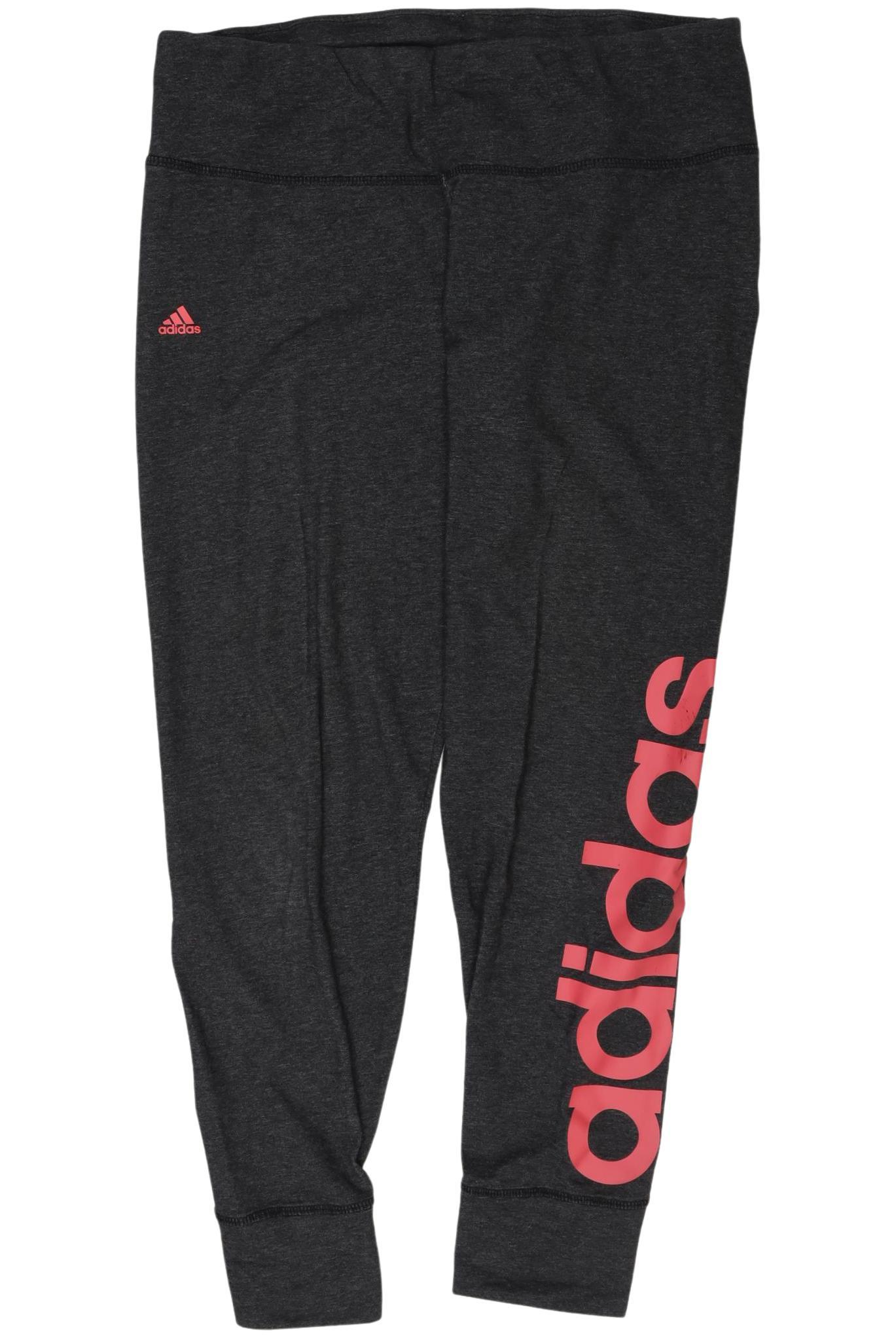 

adidas Damen Stoffhose, grau, Gr. 42