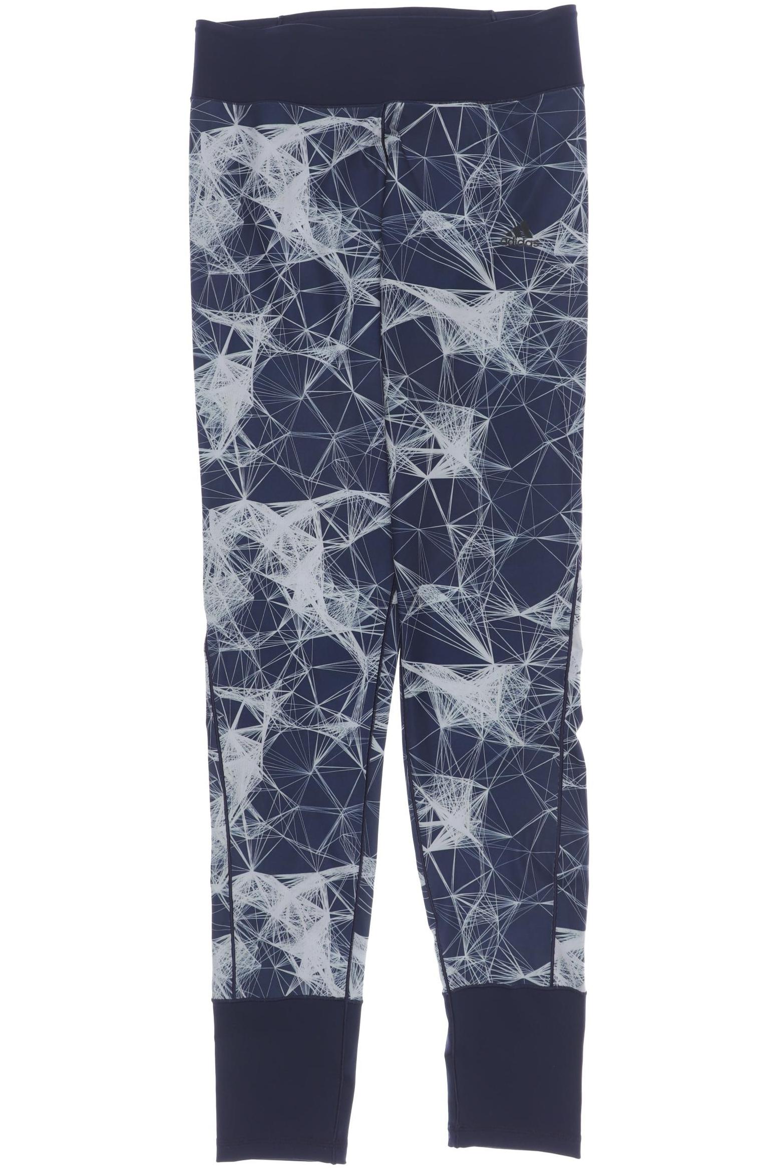 

adidas Damen Stoffhose, blau, Gr. 38