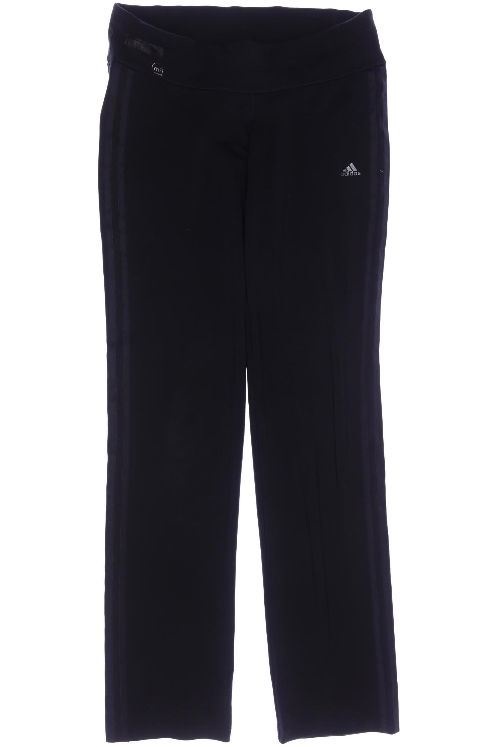 

adidas Damen Stoffhose, schwarz, Gr. 0
