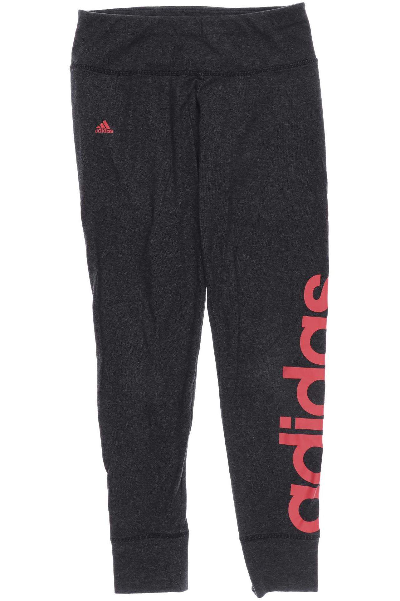 

adidas Damen Stoffhose, grau, Gr. 0